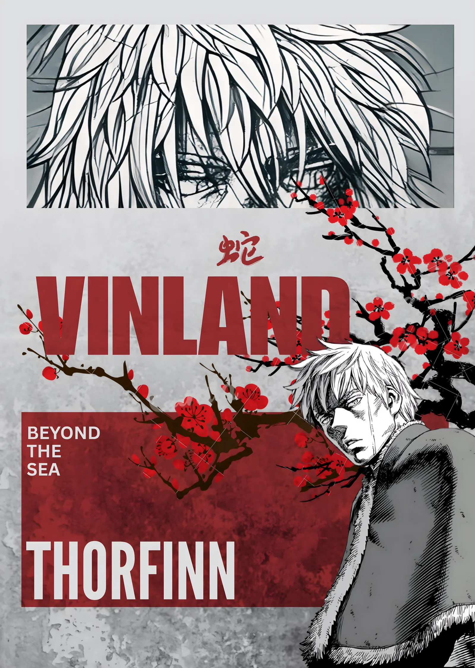 Vinland Saga: Beyond the Sea Thorfinn metal tablo