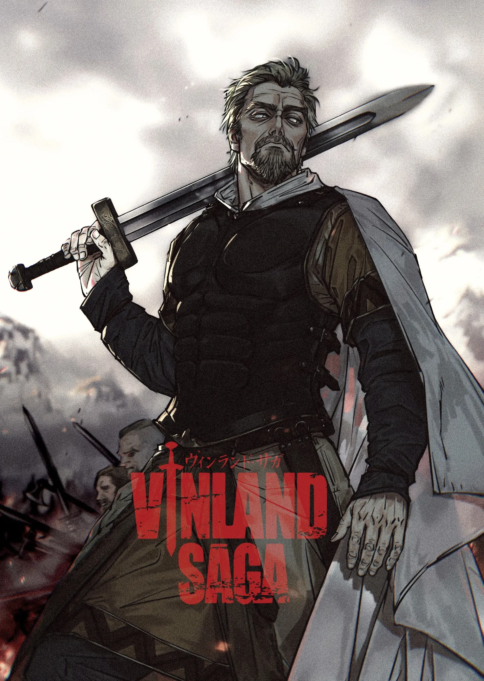 Vinland Saga: Dev Kılıçlı Savaşçı metal tablo