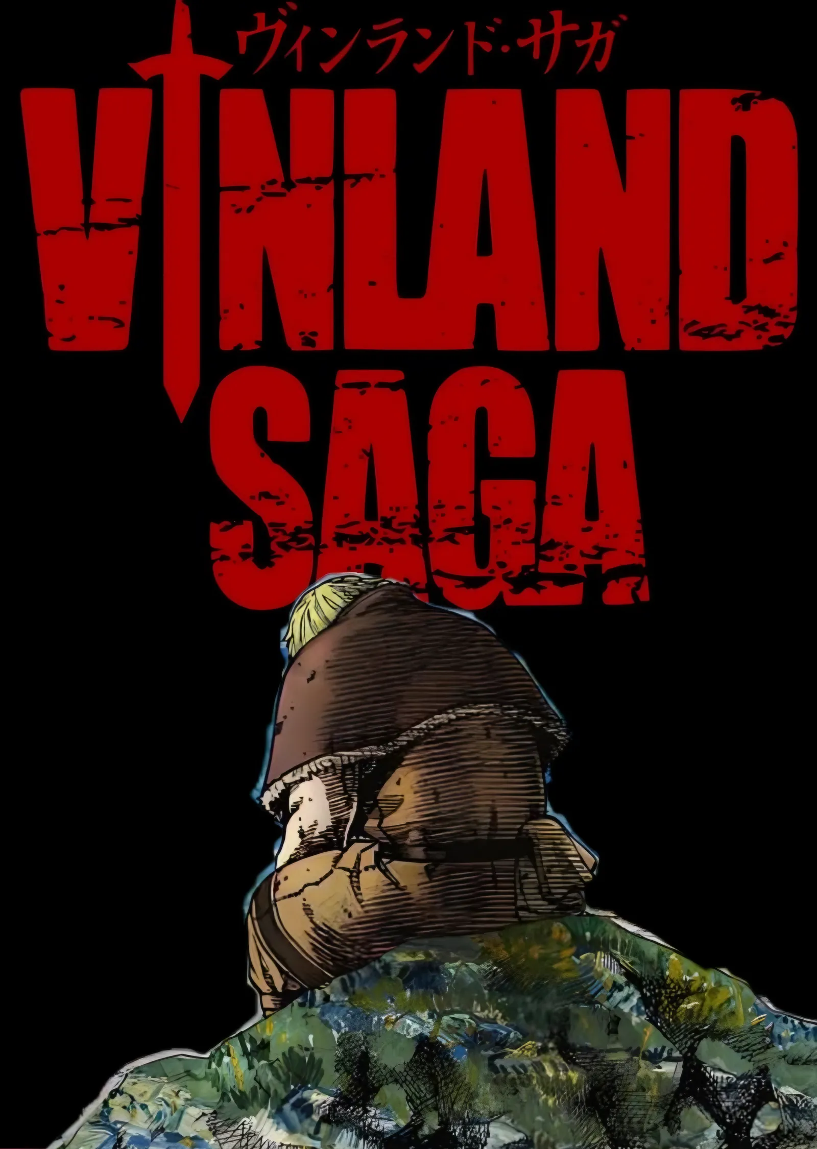 Vinland Saga: Kırmızı Logolu Savaşçı metal tablo