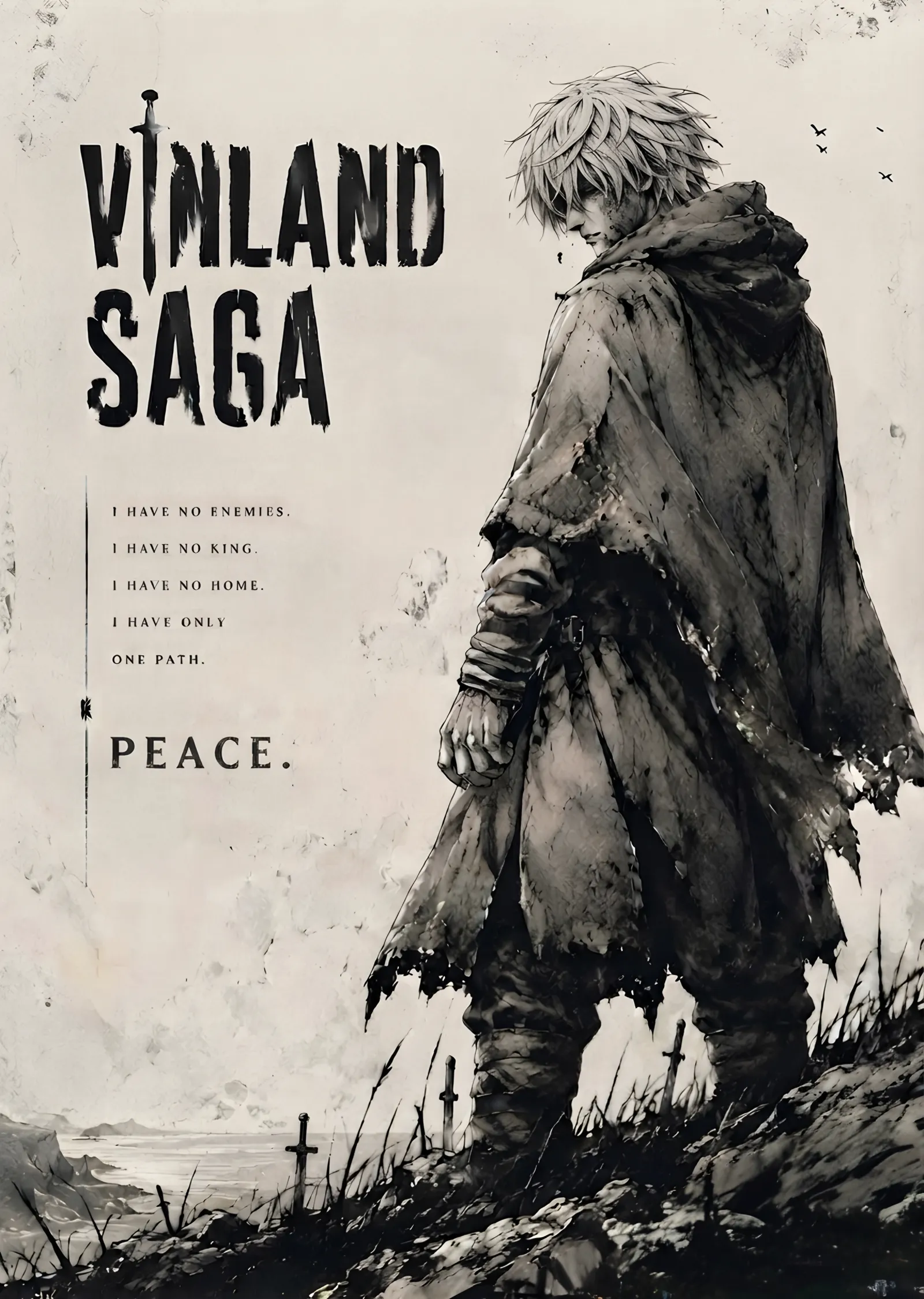 Vinland Saga: Peace metal tablo