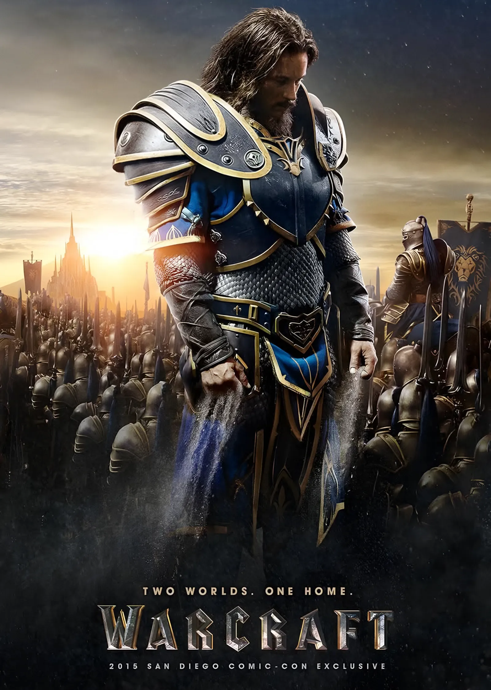 Warcraft - Zırhlı Komutan Gün Doğumu metal tablo
