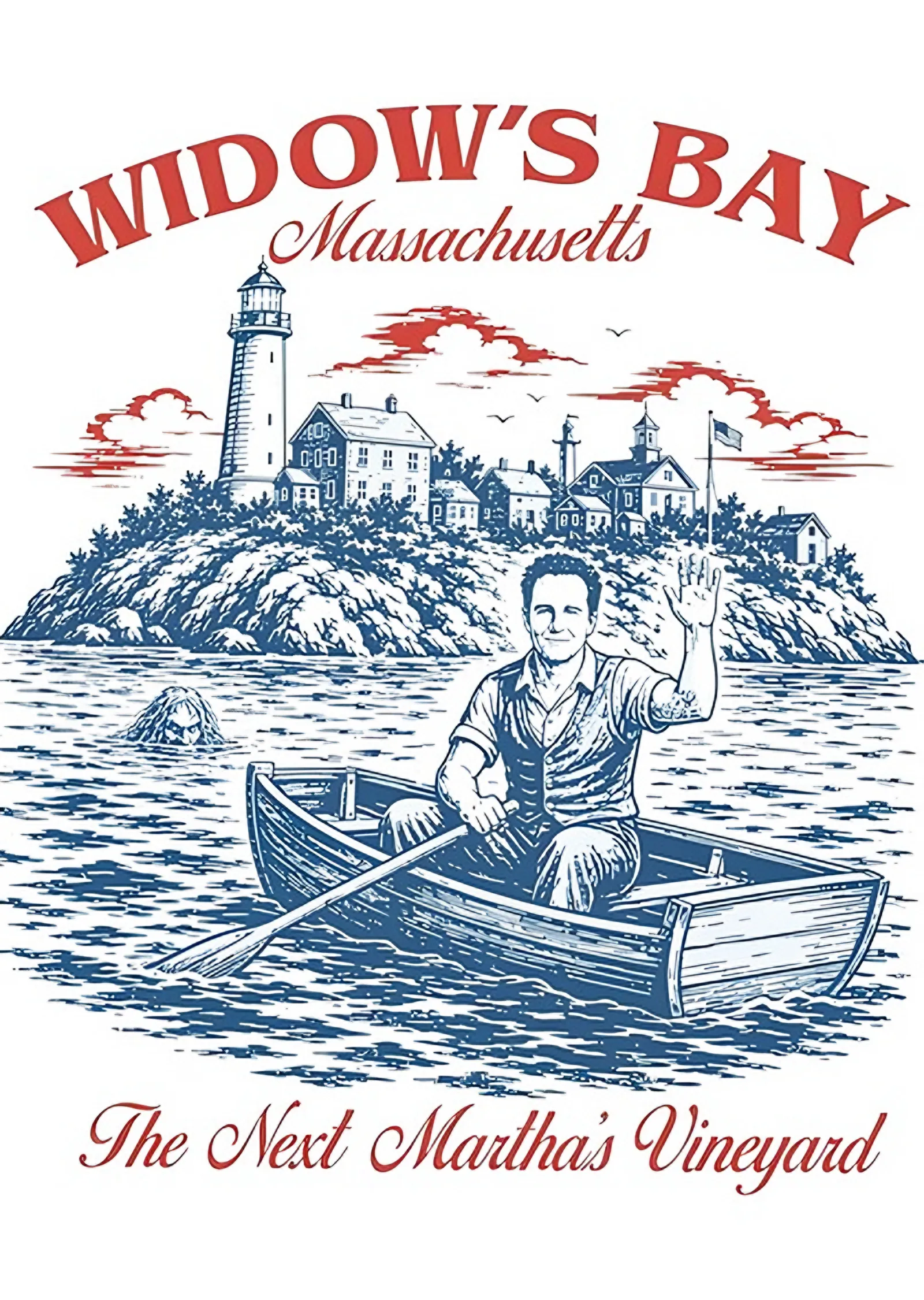 Widow's Bay - Massachusetts metal tablo