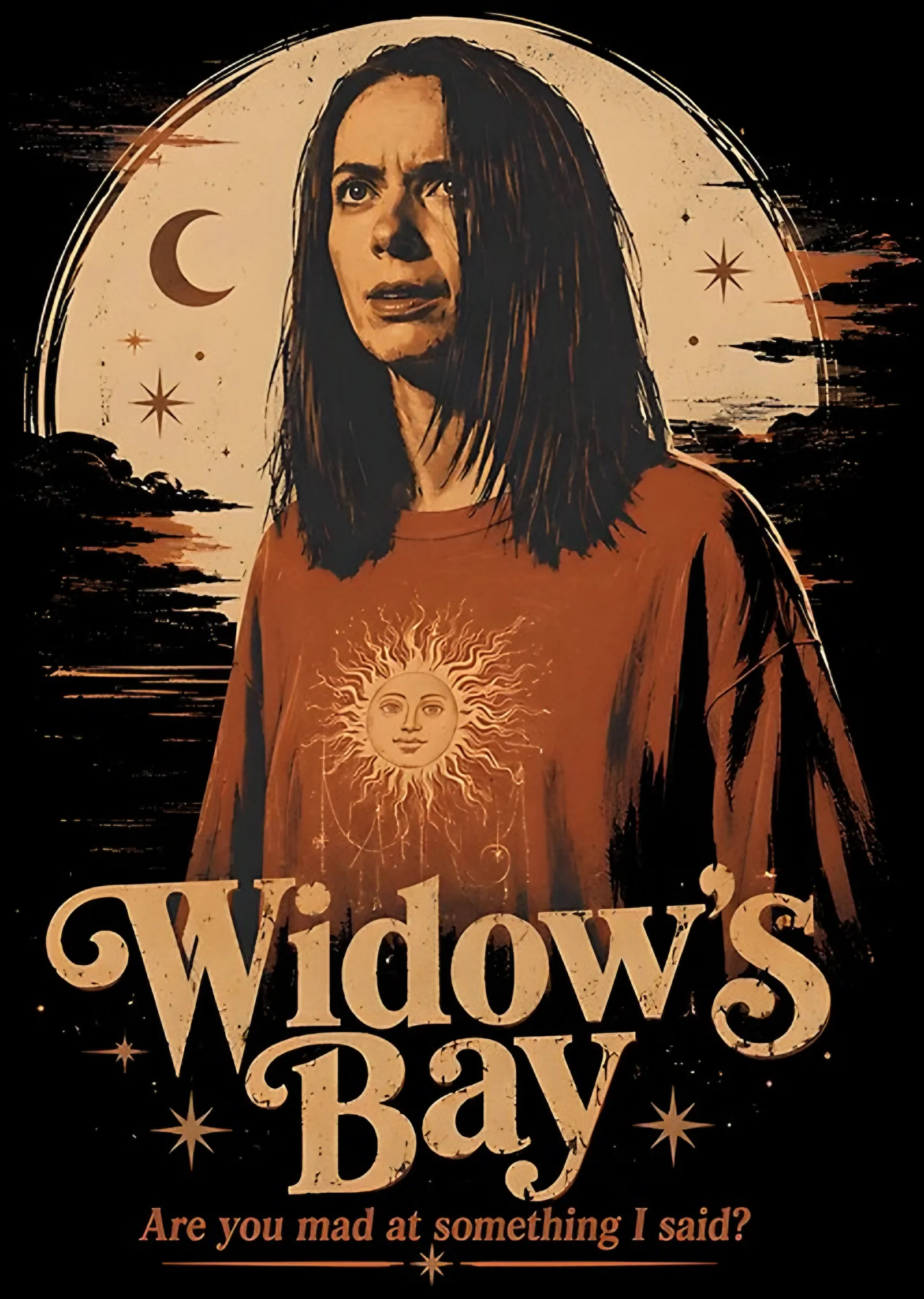 Widow's Bay - Patricia Retro metal tablo