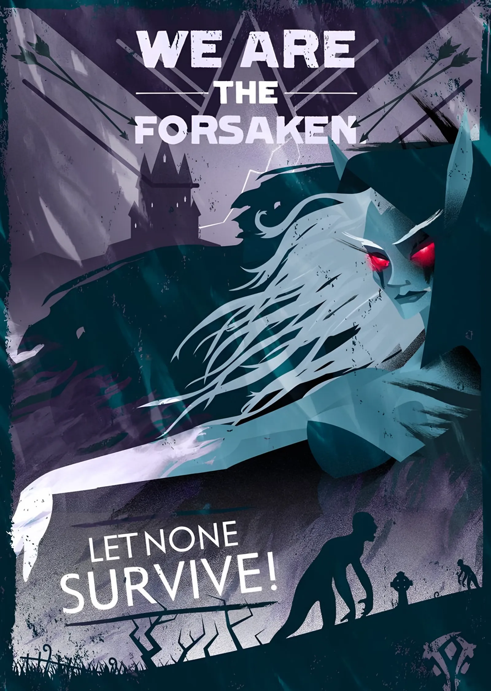 World of Warcraft - We Are the Forsaken metal tablo