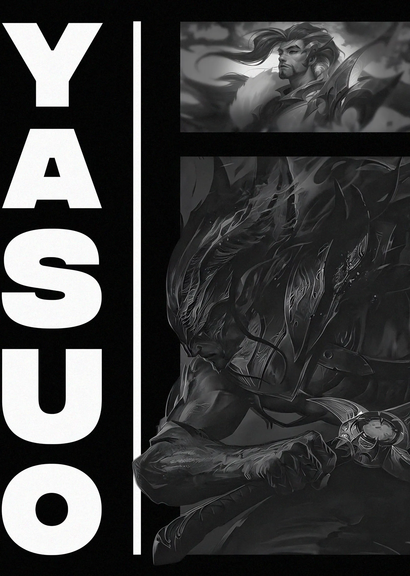 Yasuo - League of Legends metal tablo