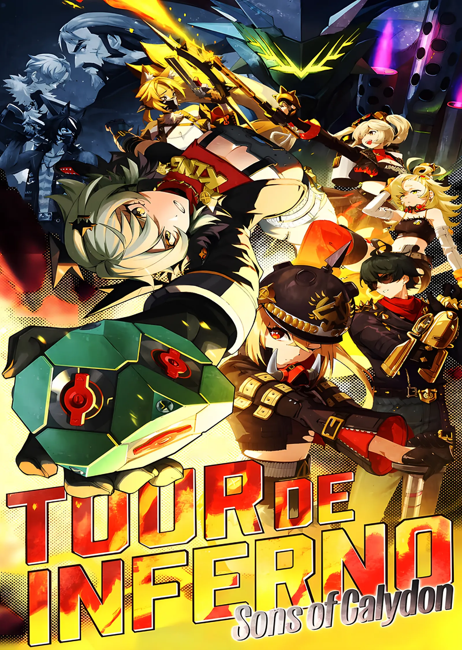 Zenless Zone Zero: Sons of Calydon Kadrosu metal tablo