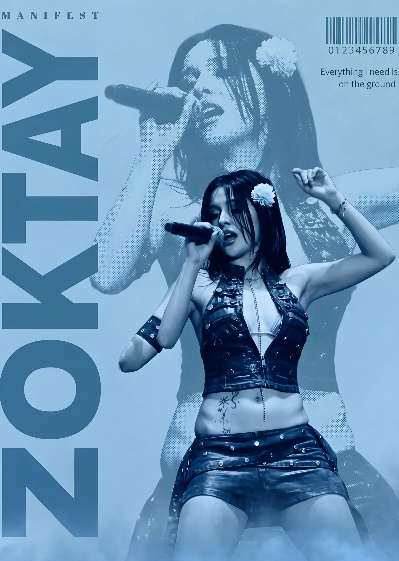 Zeynep Oktay: Manifest Sahne Posteri metal tablo