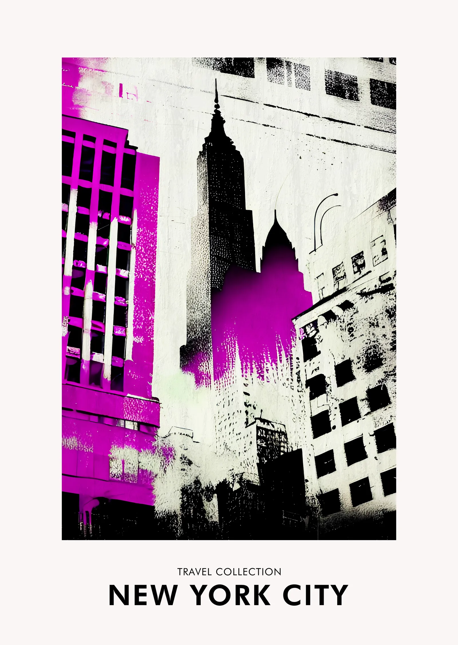 New York City: Empire State Rüyası metal tablo