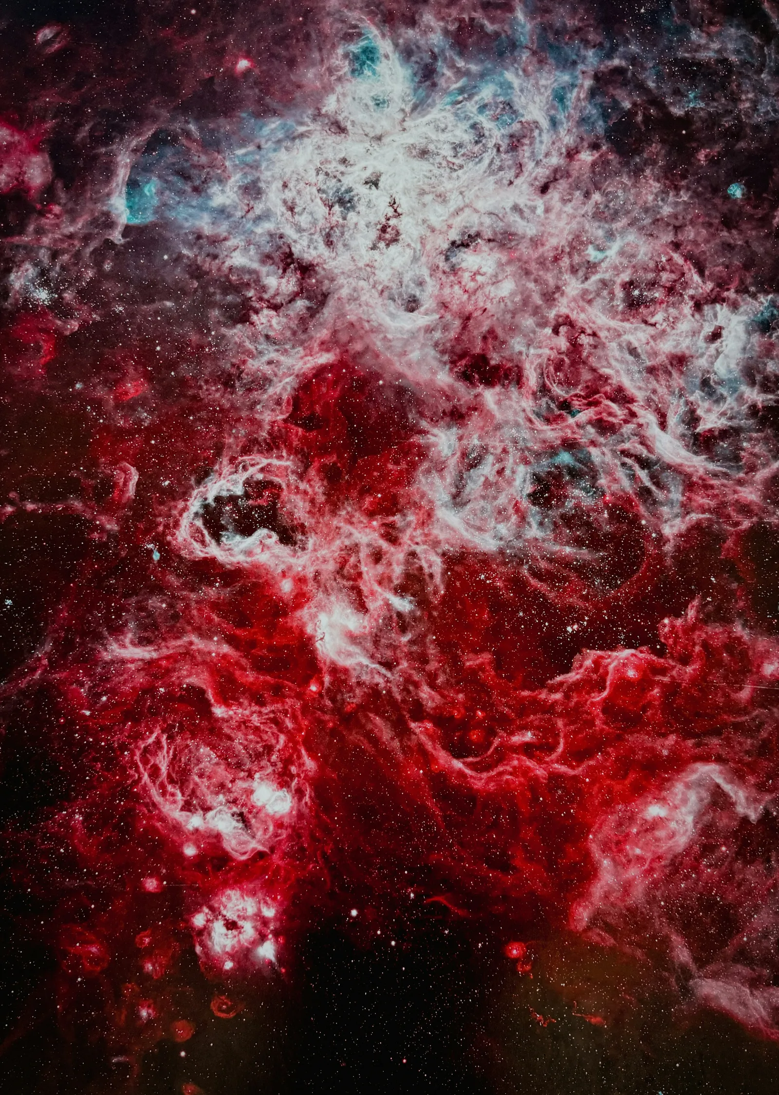 Nebula: Kosmik Gökkuşağı metal tablo