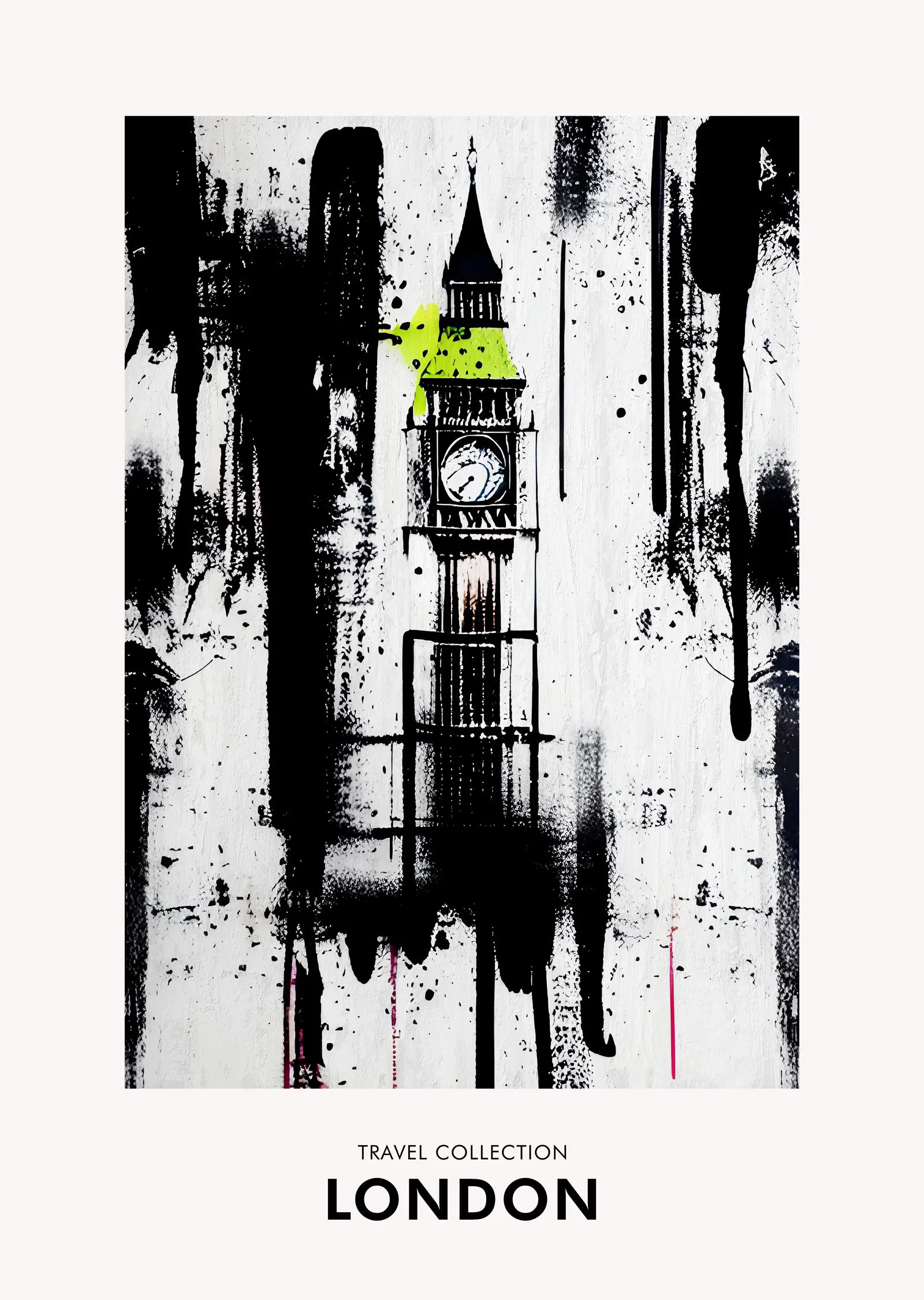 Londra: Big Ben Saat Kulesi metal tablo