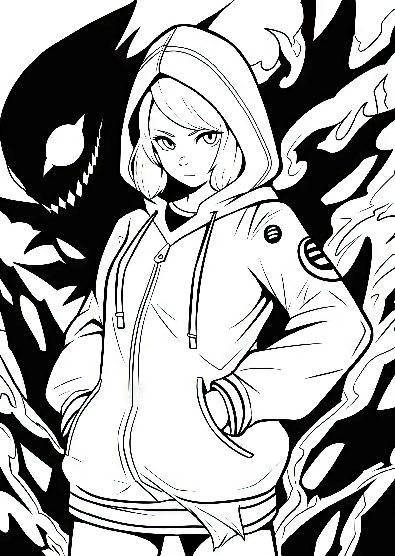 Jujutsu Kaisen metal tablo