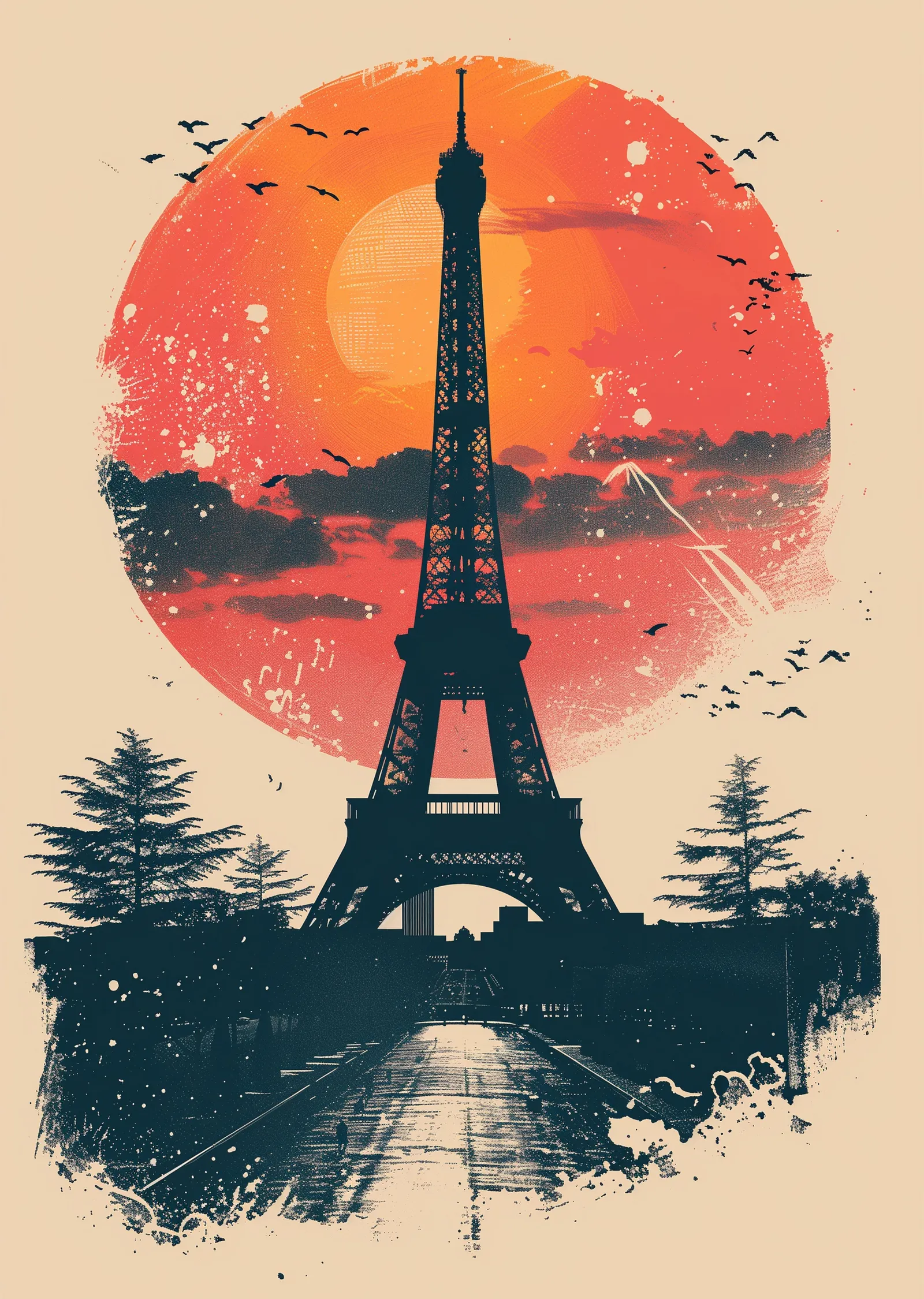 Eiffel Kulesi: Paris'in İkonu metal tablo