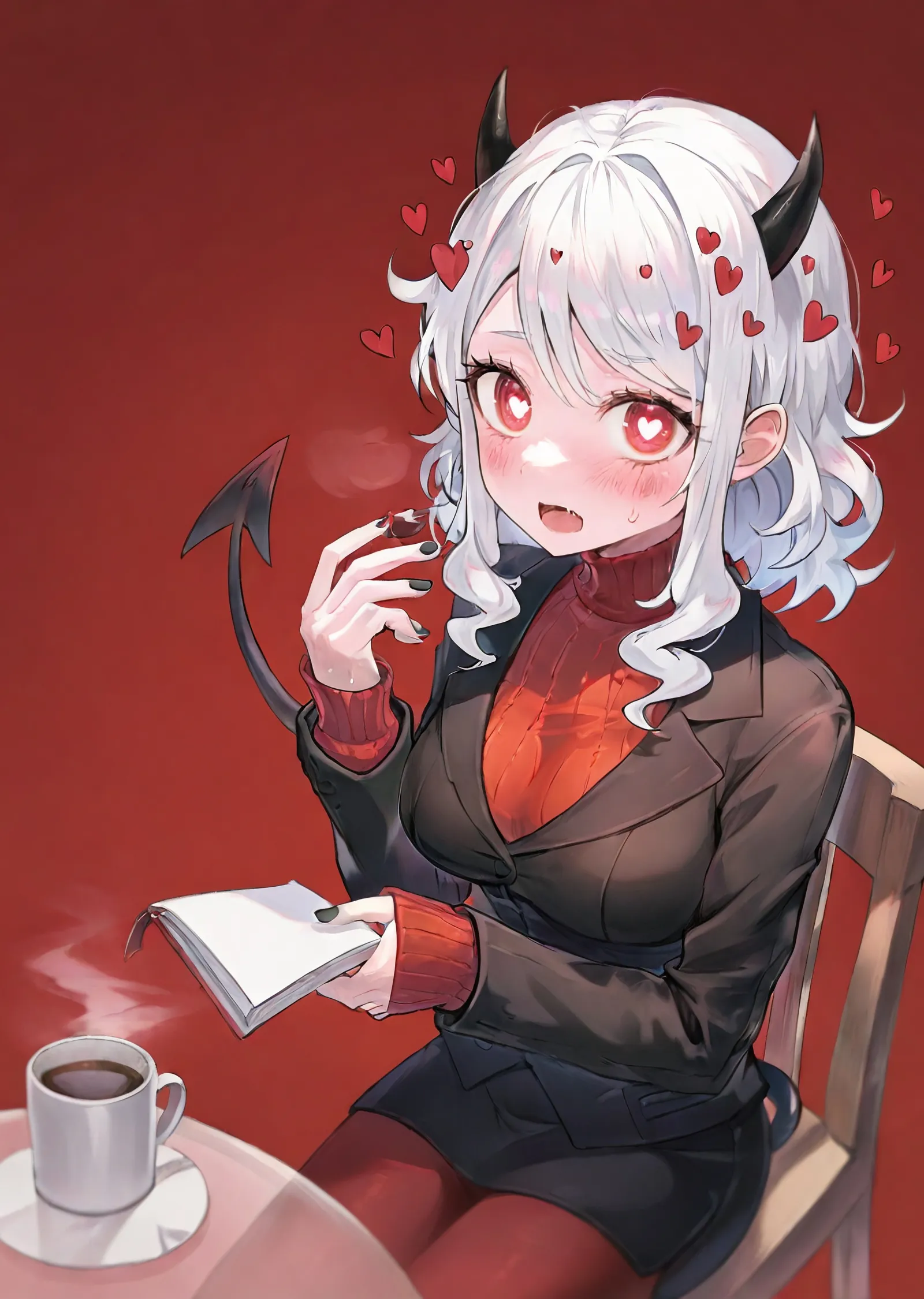 Helltaker: Modeus metal tablo
