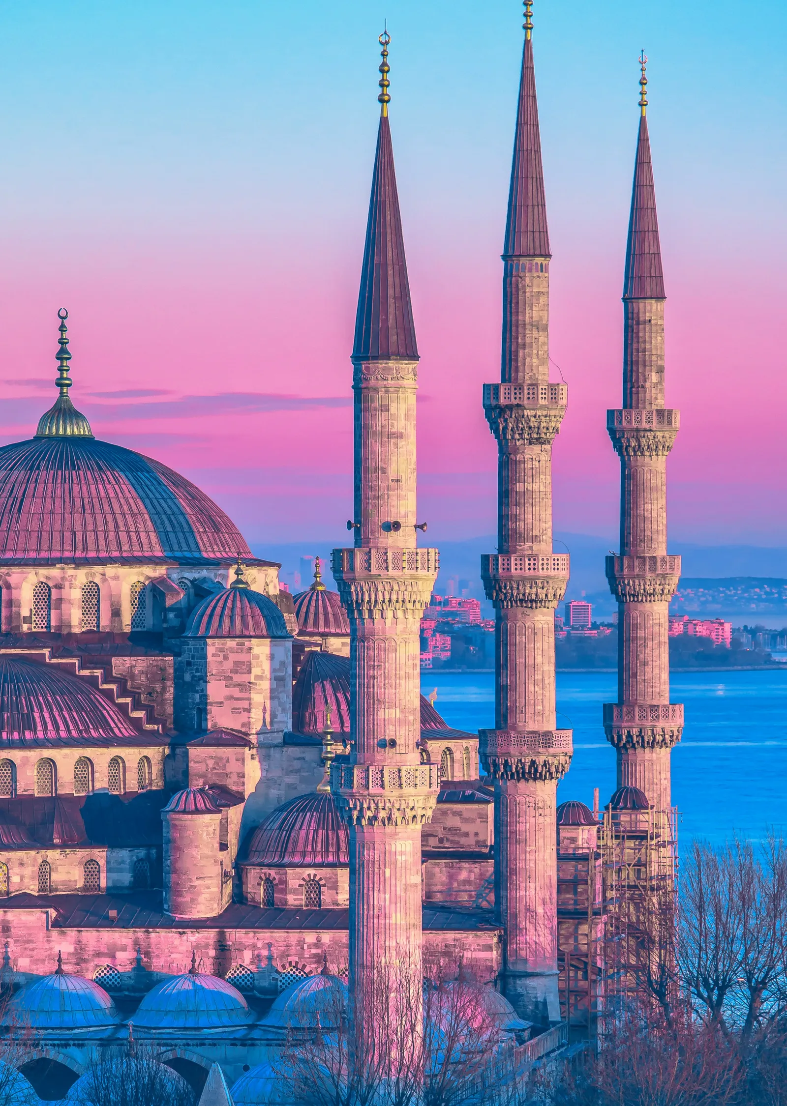 Süleymaniye Camii: İstanbul'un İhtişamı metal tablo
