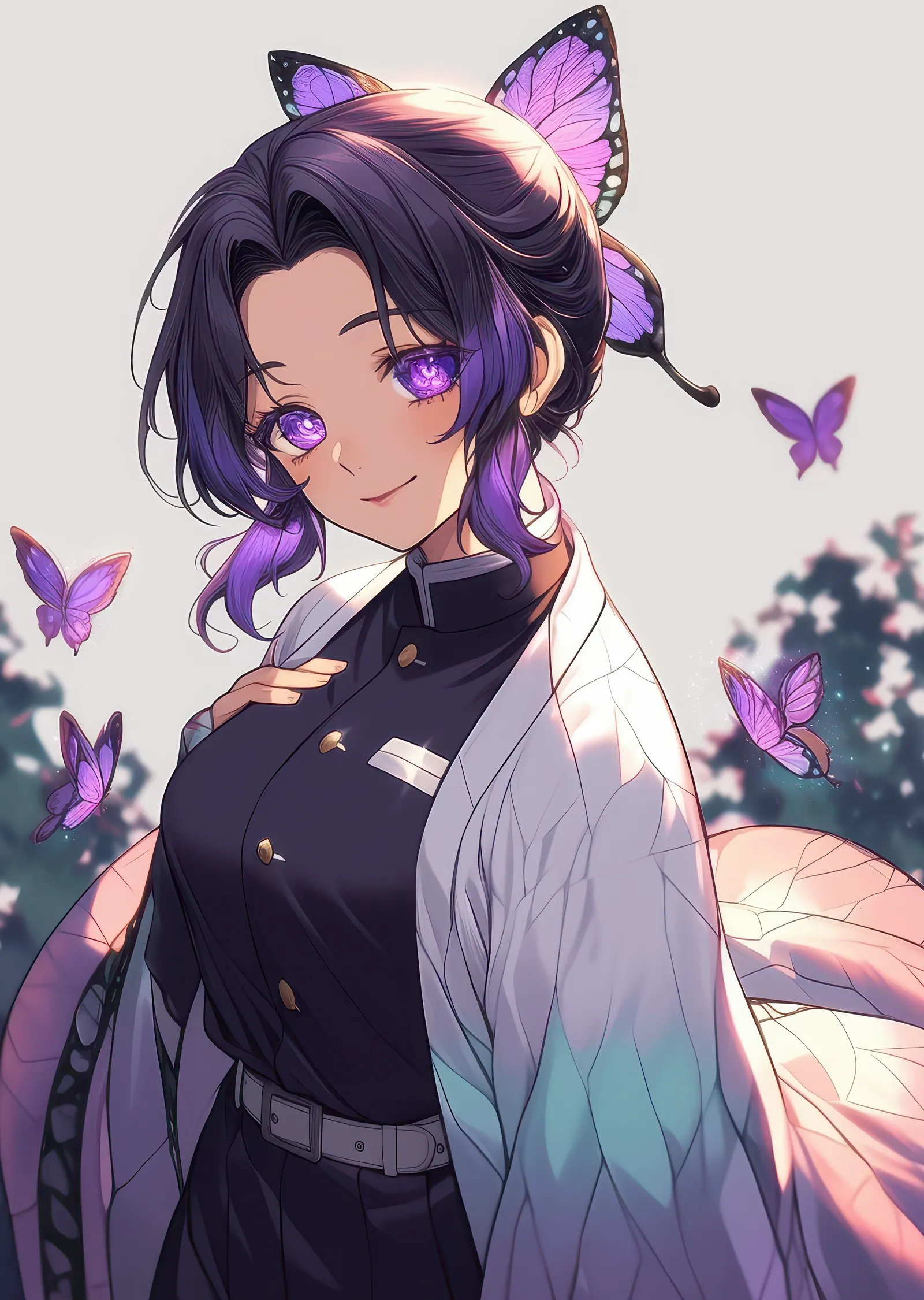 Demon Slayer: Kocho Shinobu metal tablo