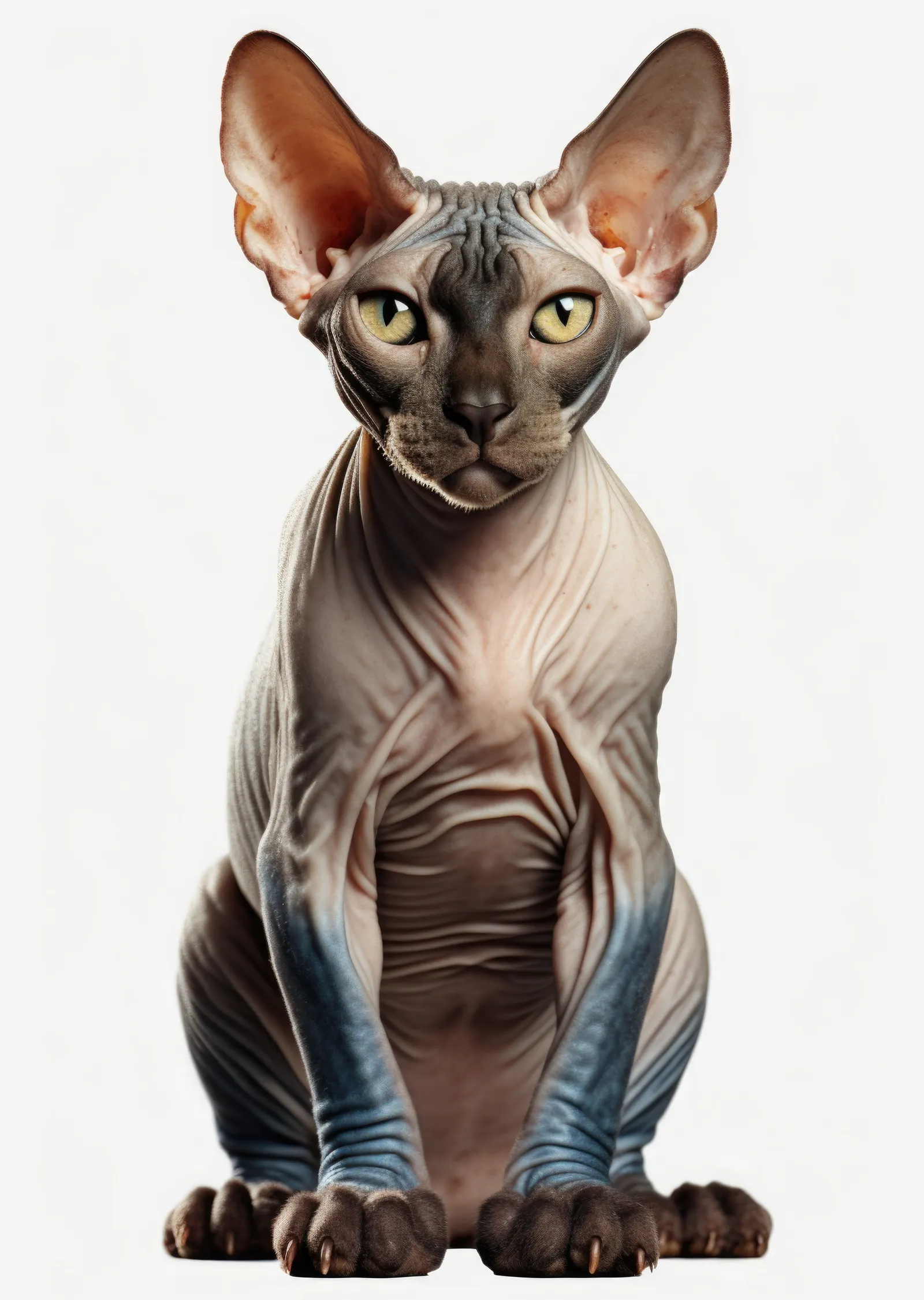 Sphynx Kedisi: Gizemli ve Farklı Bir Güzellik metal tablo