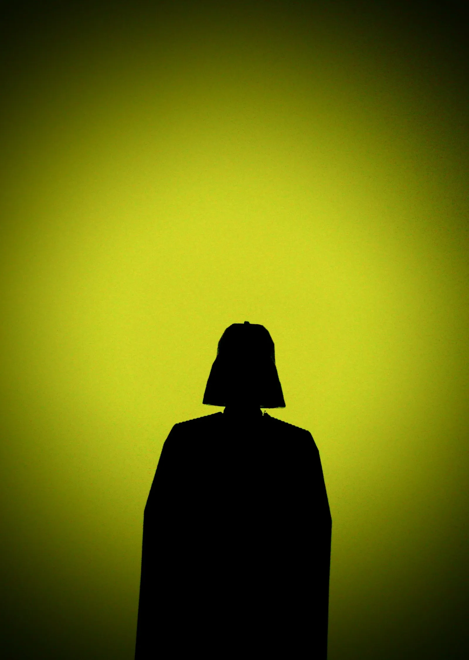 Darth Vader Silueti metal tablo