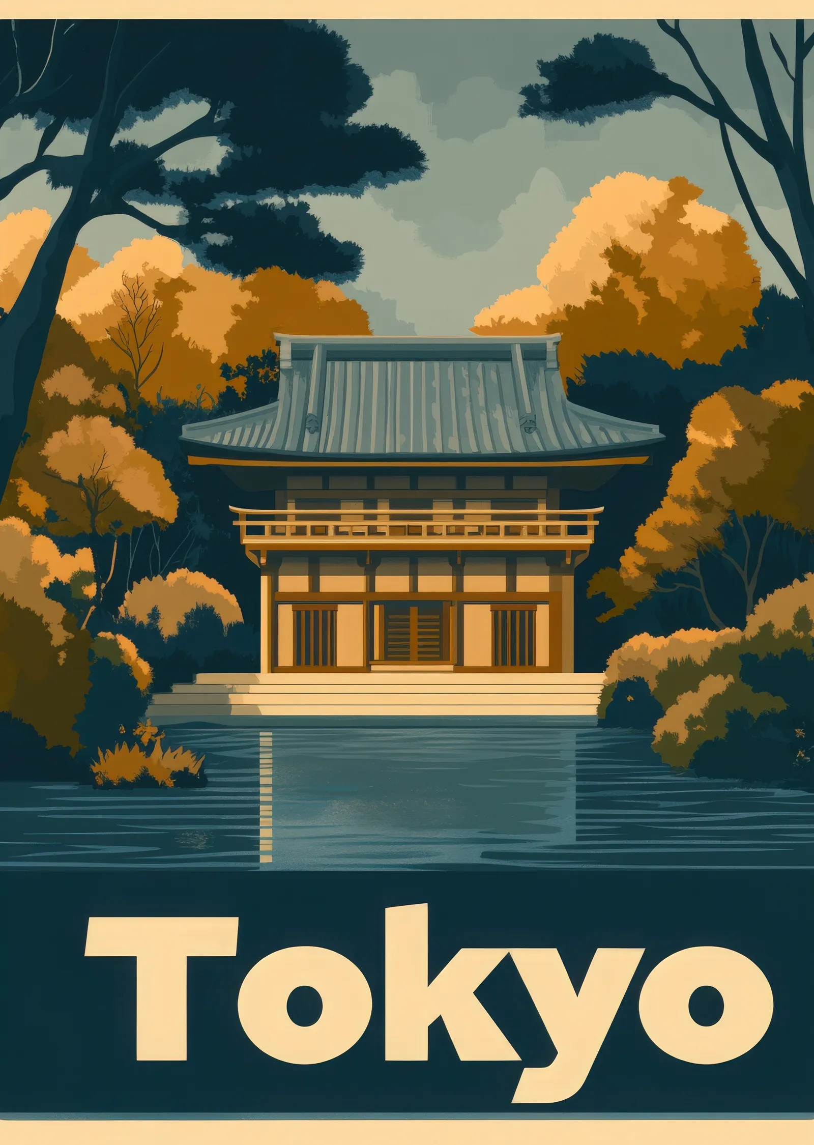 Tokyo metal tablo