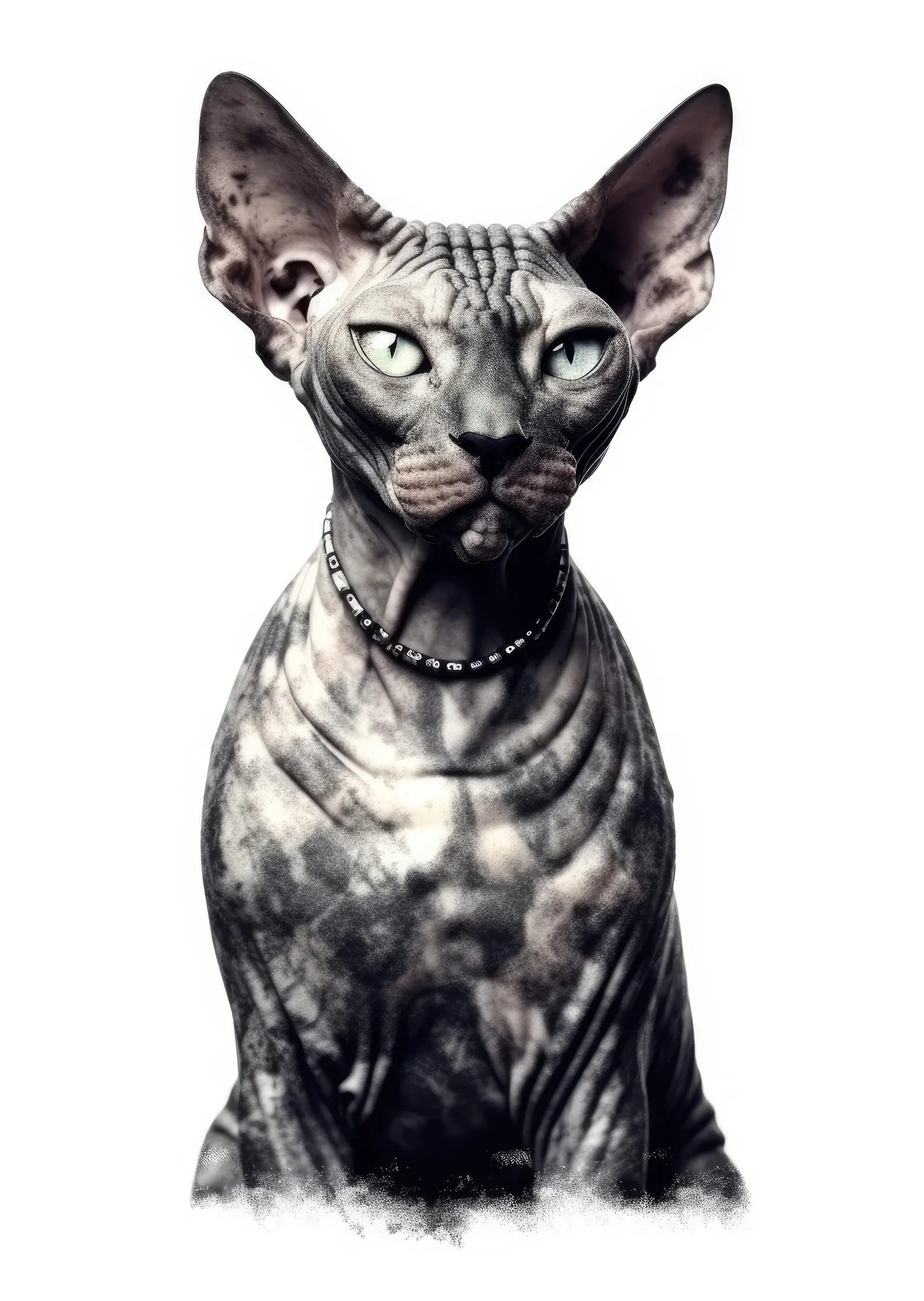 Sphynx Kedisi: Gizemli Güzellik metal tablo