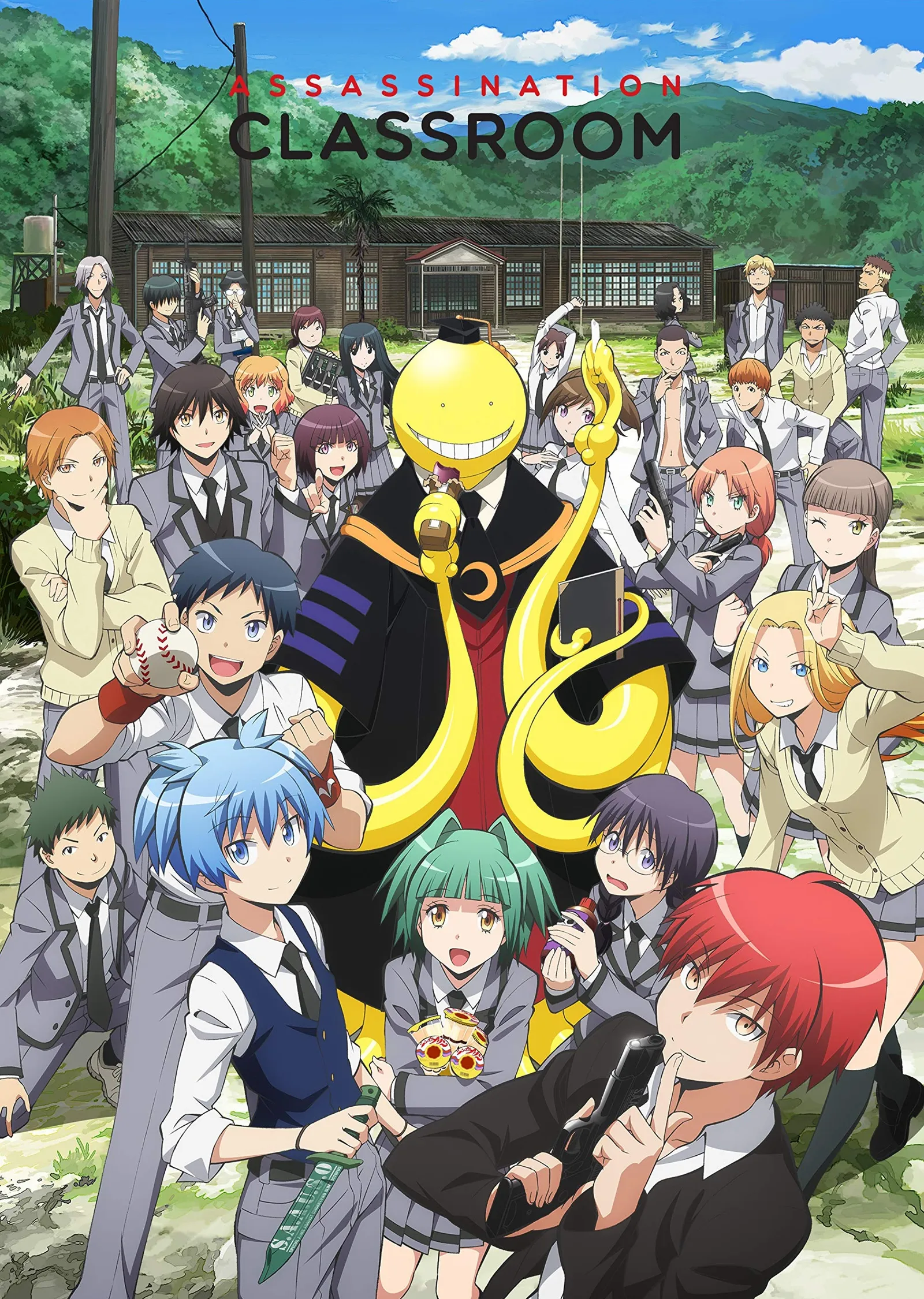 Assassination Classroom Anime metal tablo