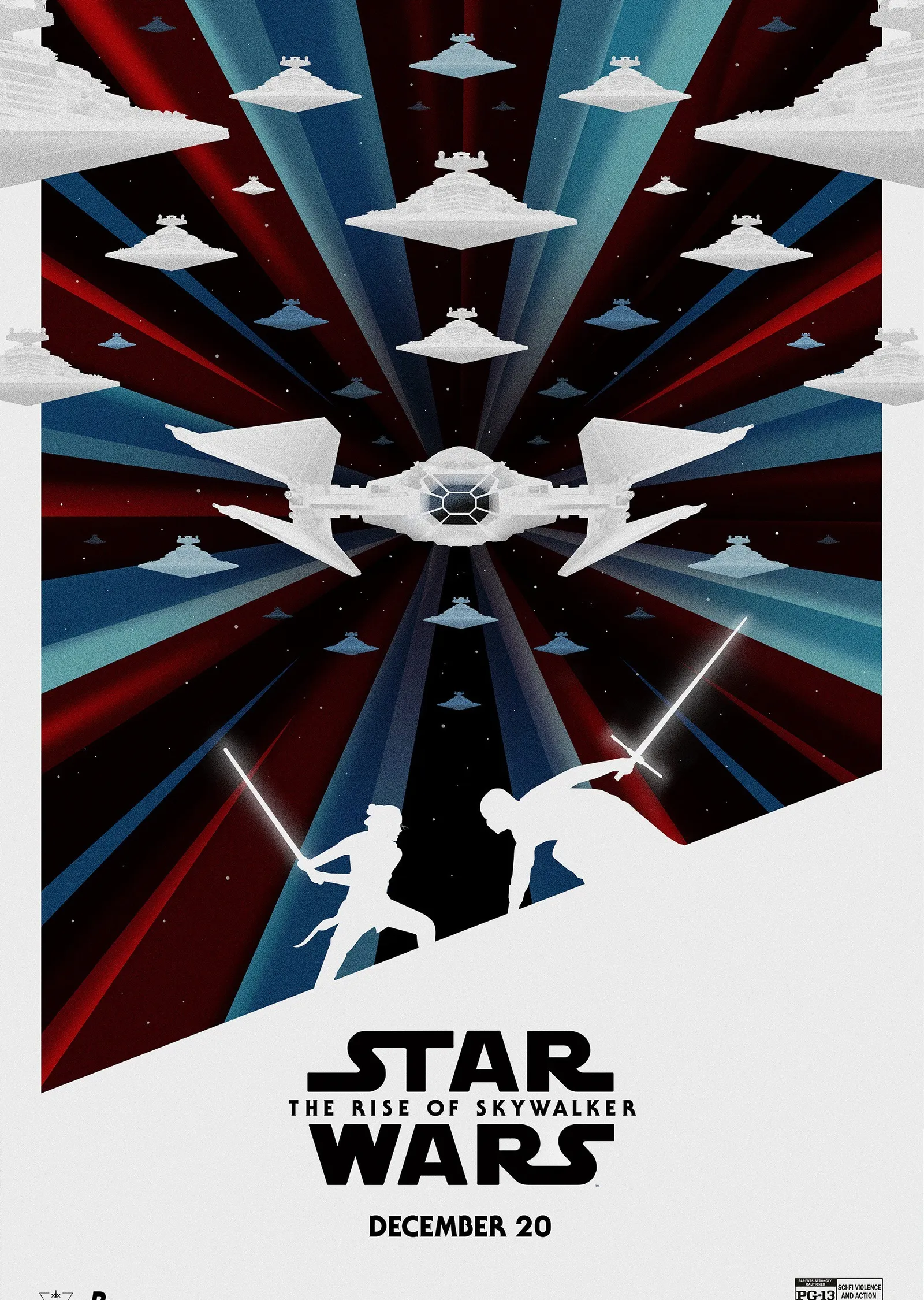 Star Wars: The Rise of Skywalker metal tablo