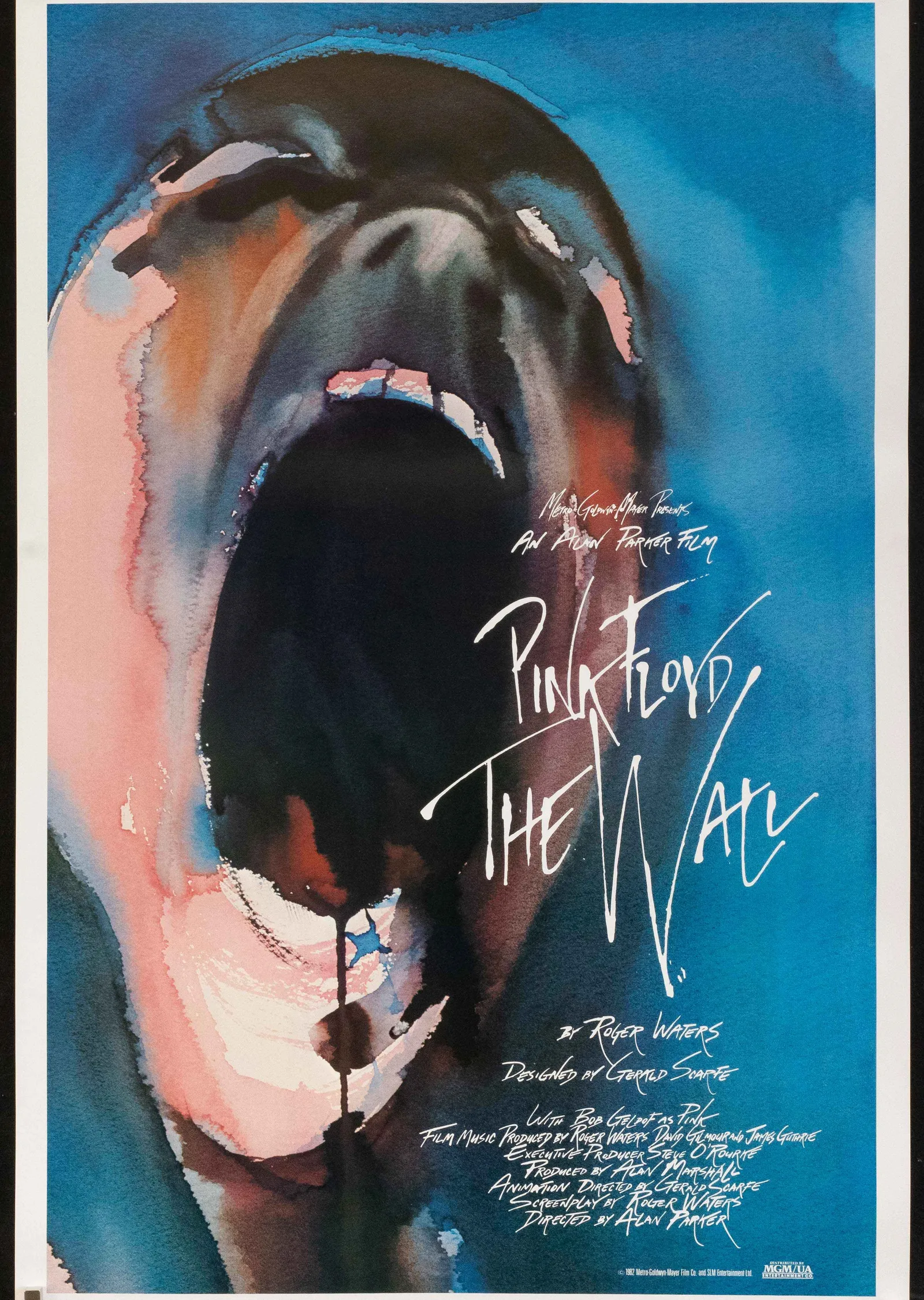 Pink Floyd - The Wall metal tablo