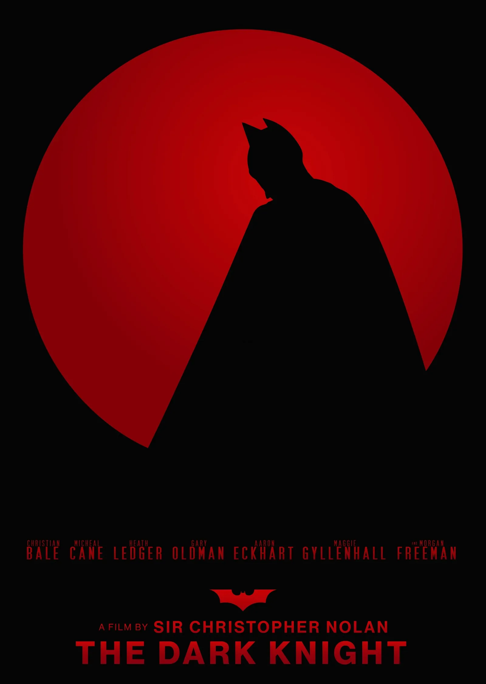 The Dark Knight - Kara Şövalye 16. Yıl metal tablo