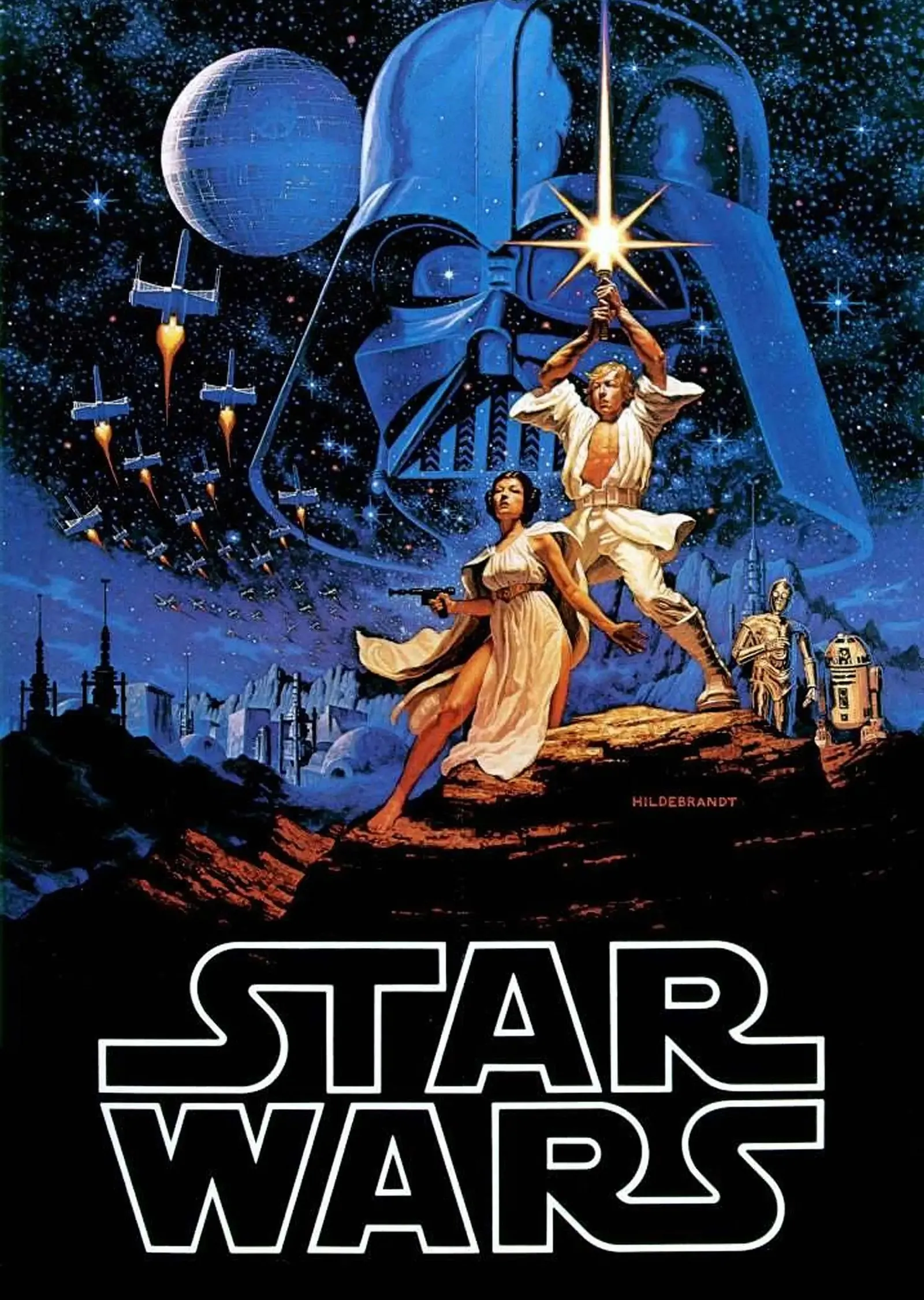 Star Wars - Büyük Darth Vader Portresi metal tablo