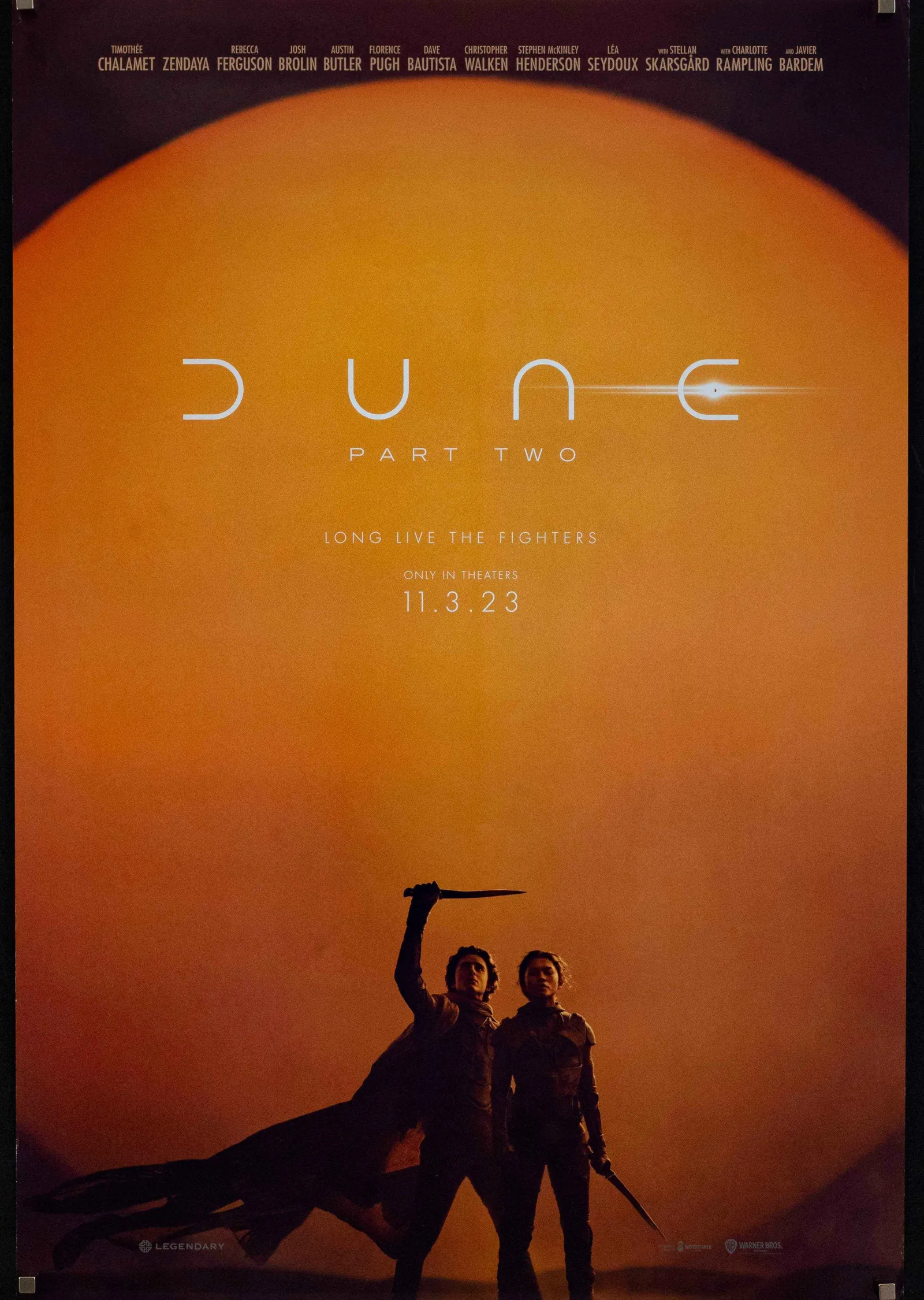 Dune Part Two: 2021 Film Afişi metal tablo