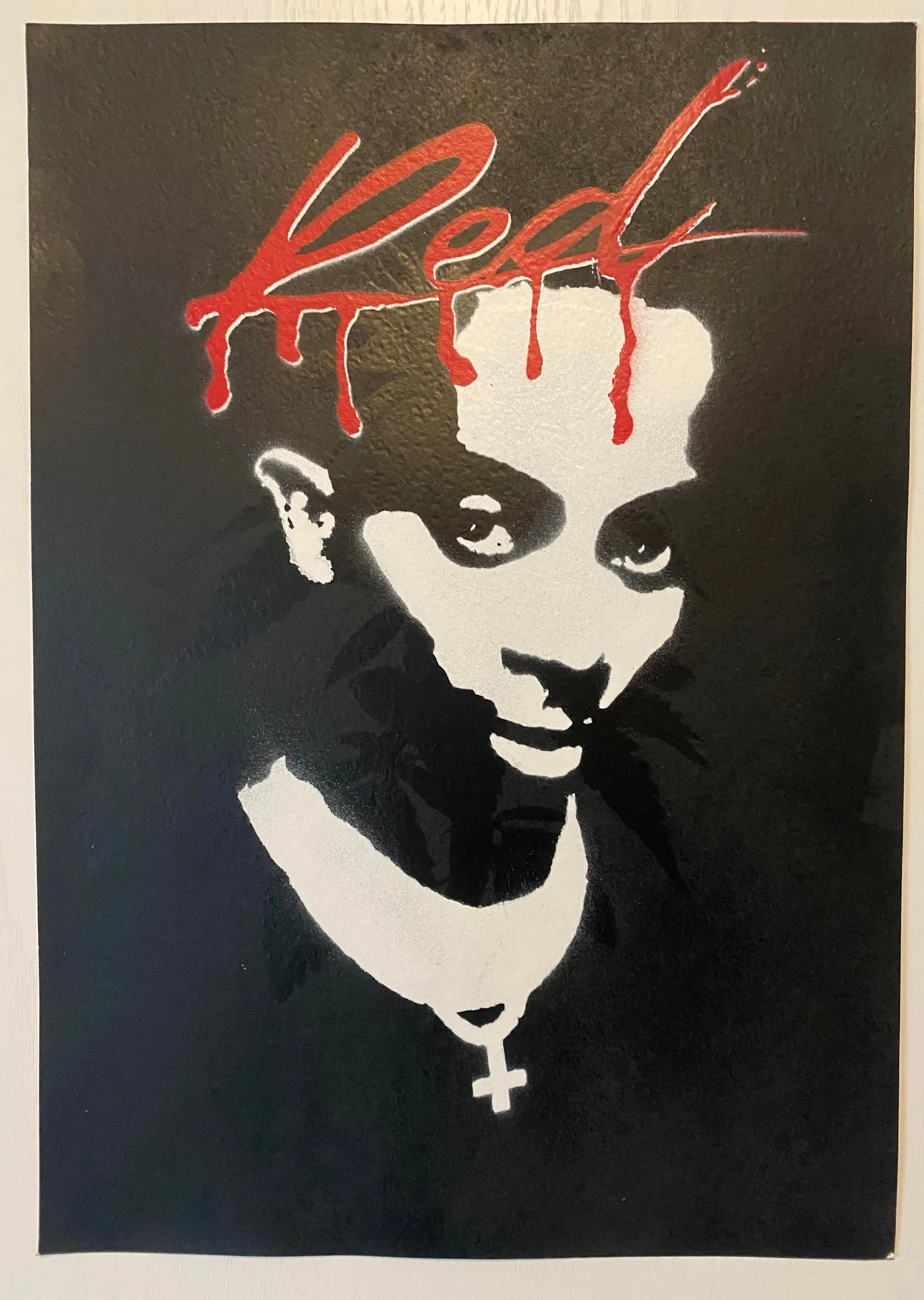 Playboi Carti - Whole Lotta Red: Koyu Portre metal tablo