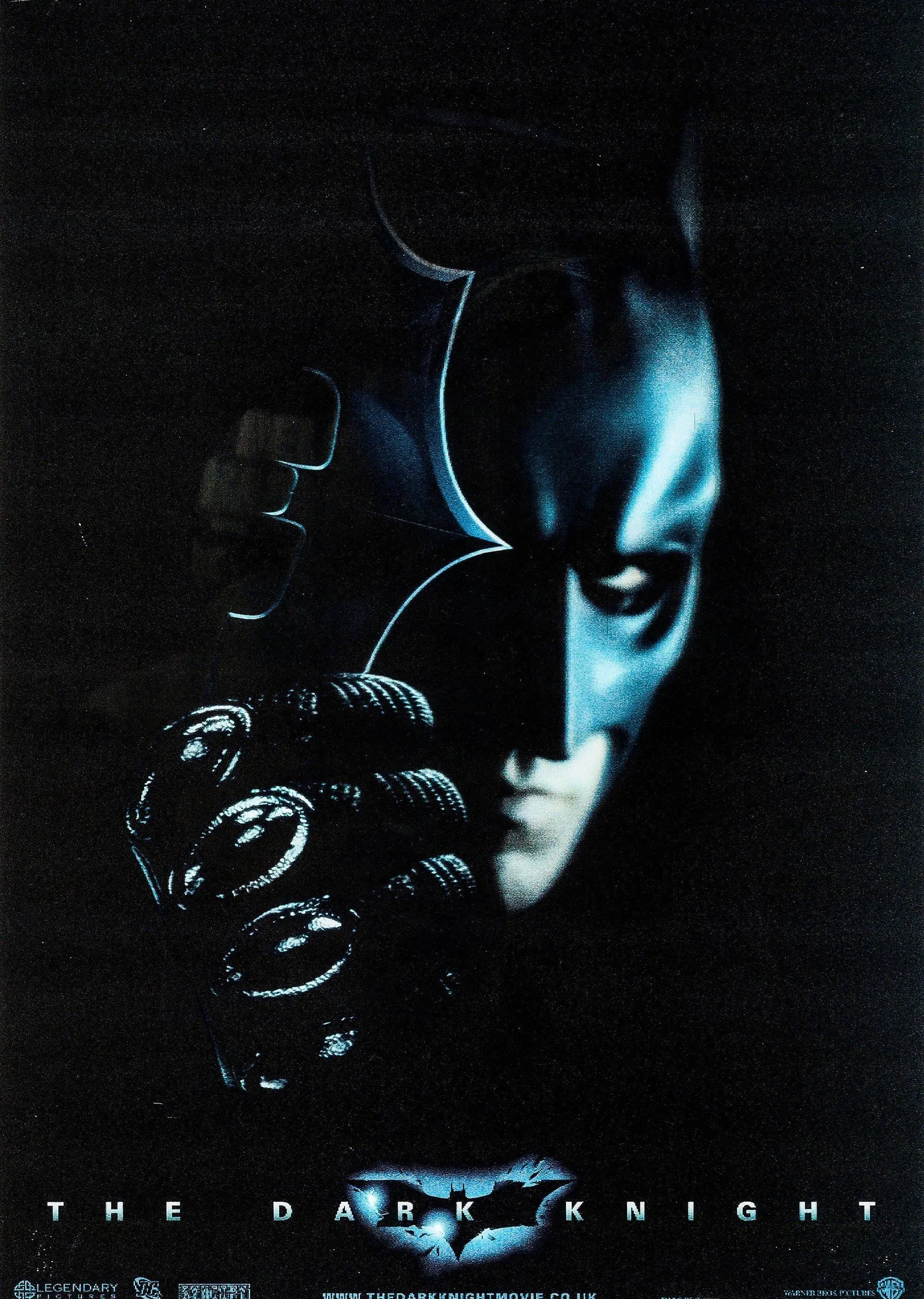 The Dark Knight - Batman Maskeli Çelik metal tablo