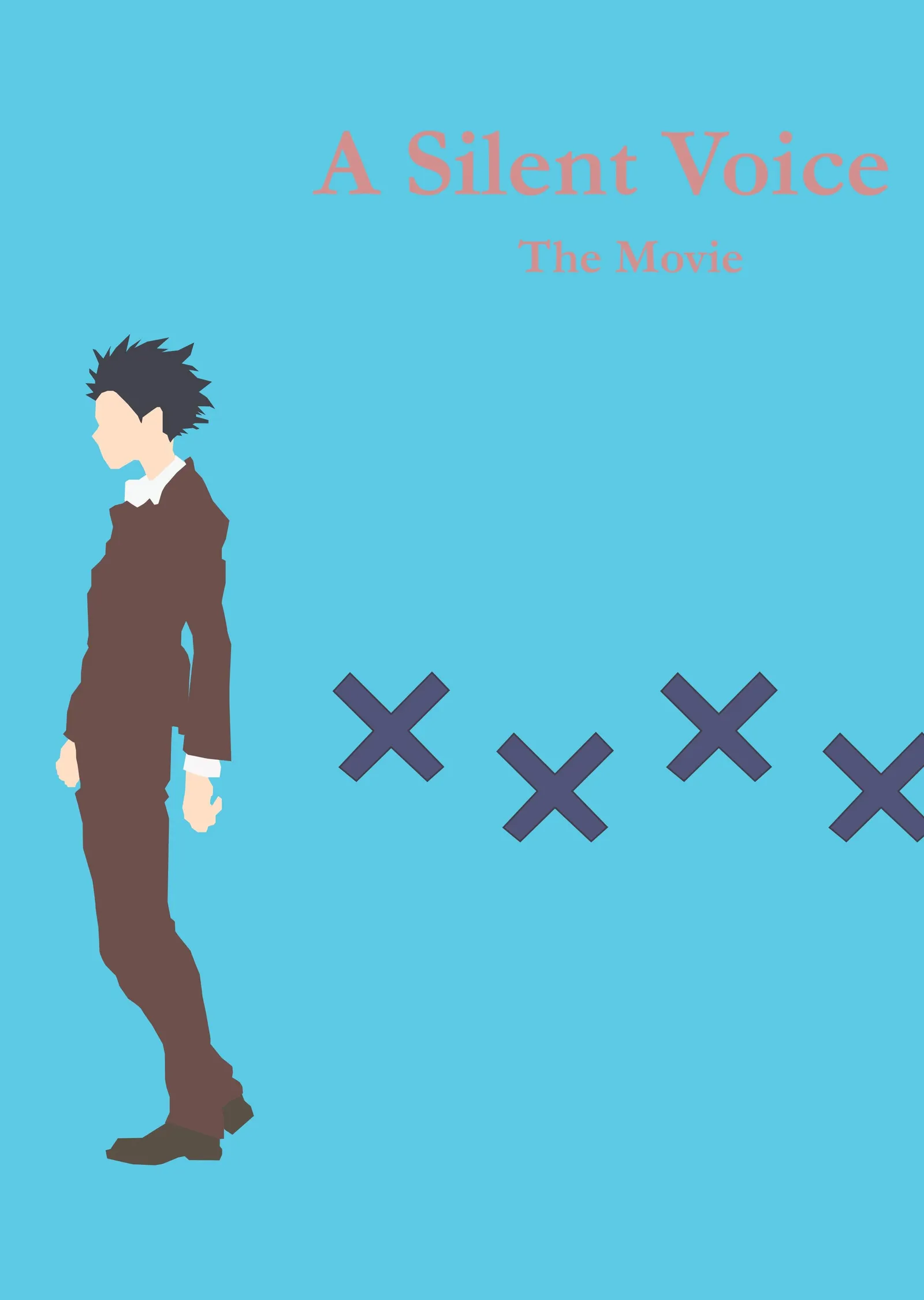 Sessiz Ses (Koe no Katachi) Karakter metal tablo