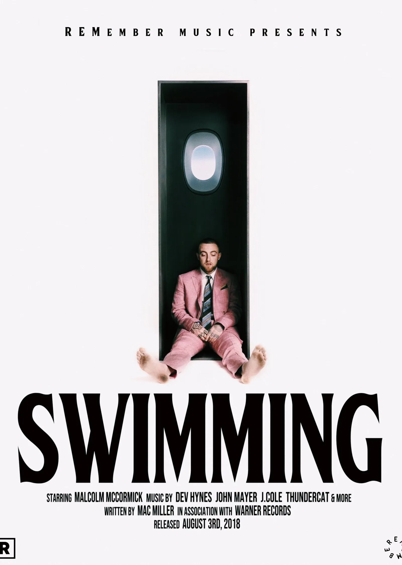 Mac Miller - Swimming Albüm metal tablo
