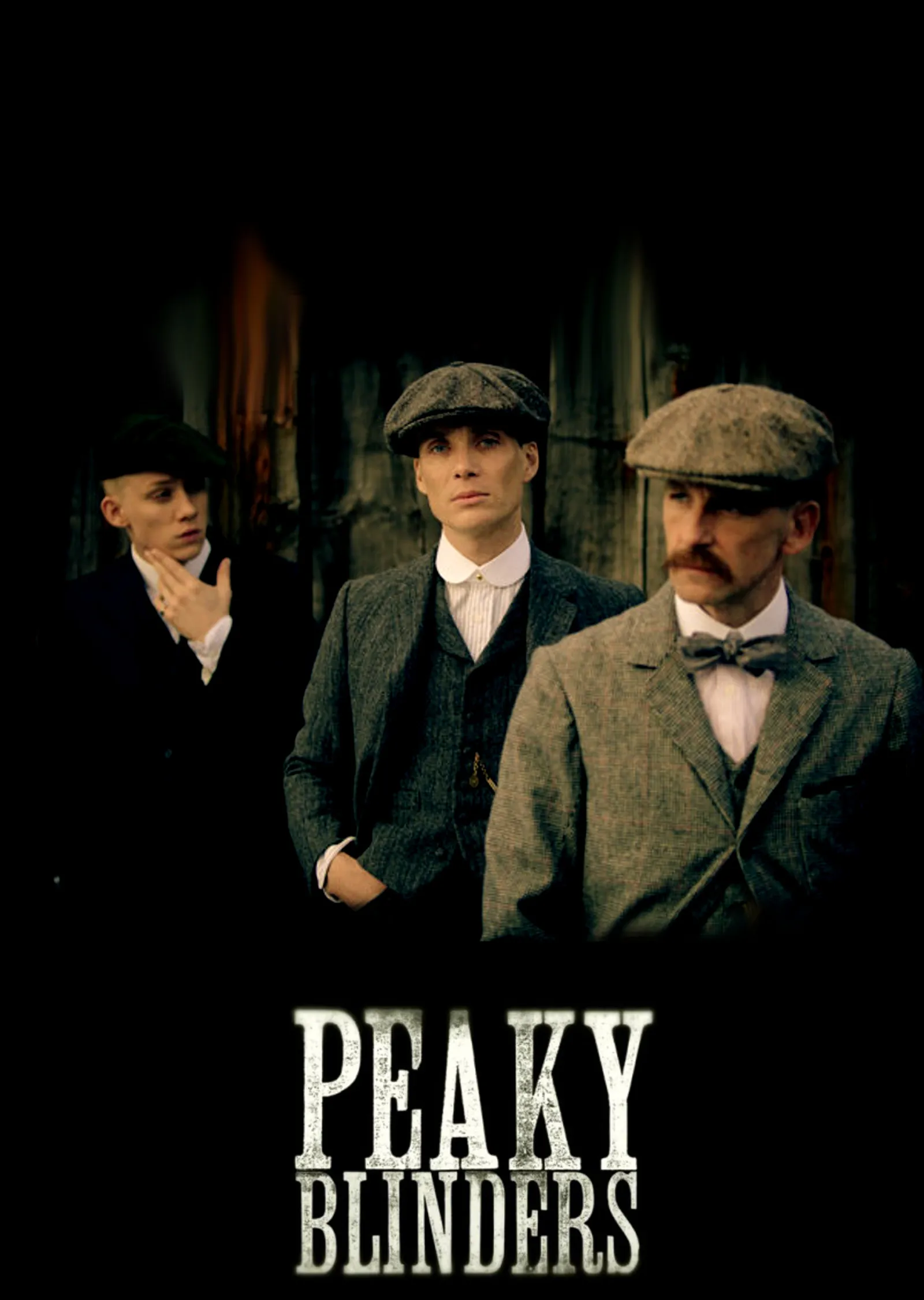 Peaky Blinders - Üçlü Kadro metal tablo