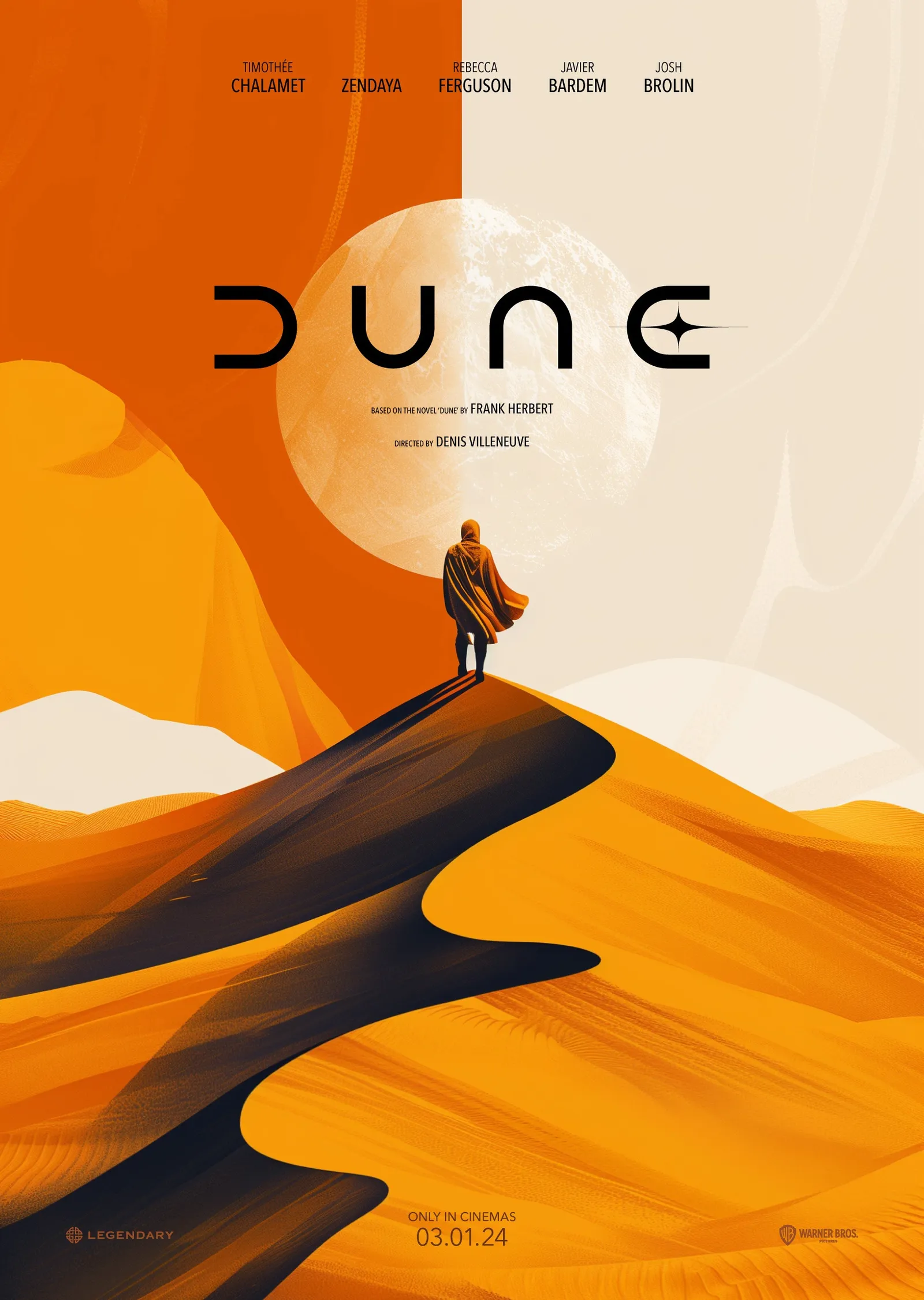 Dune: Villeneuve'nin Uzay Efsanesi metal tablo