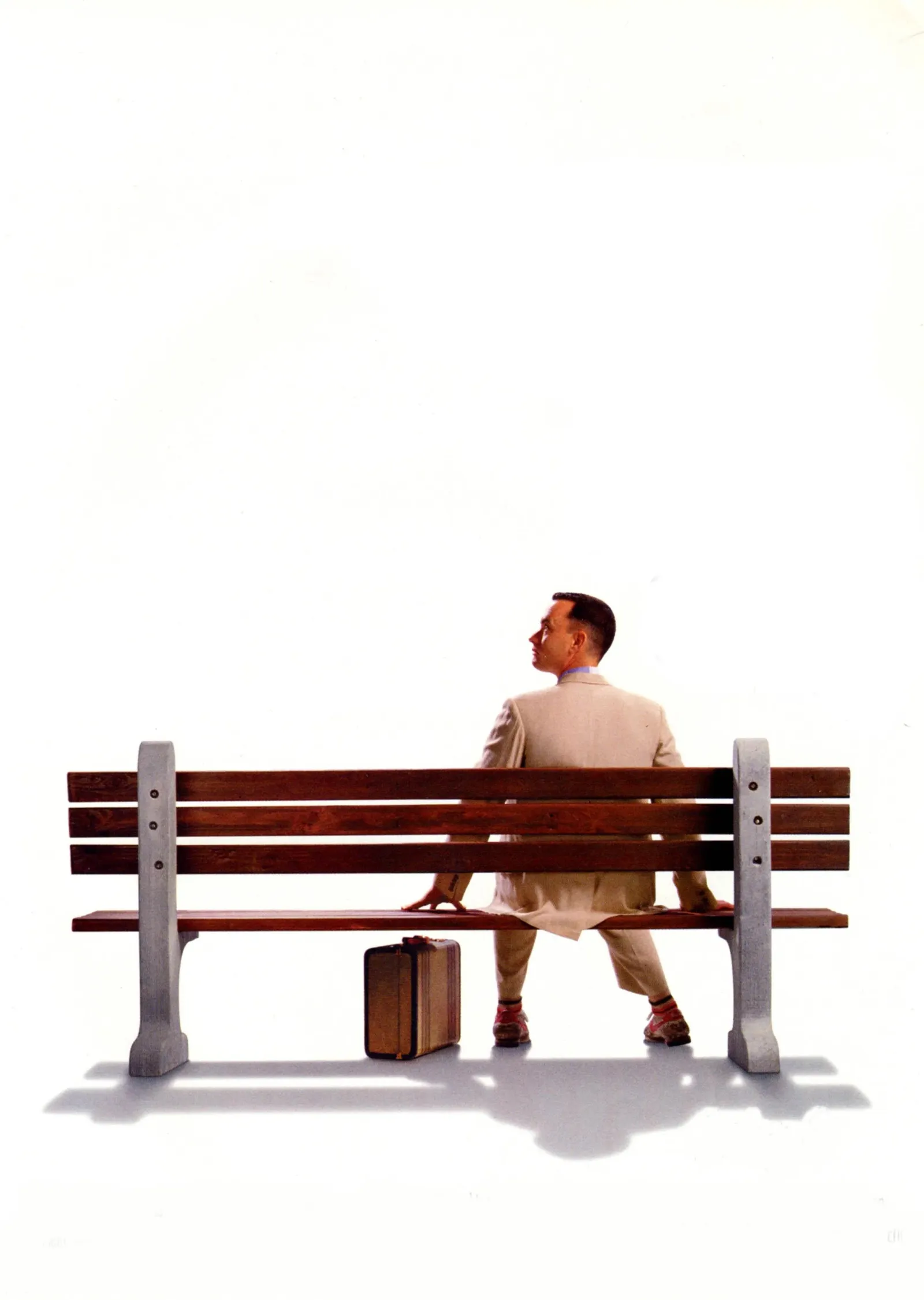 Forrest Gump Minimalist Film metal tablo