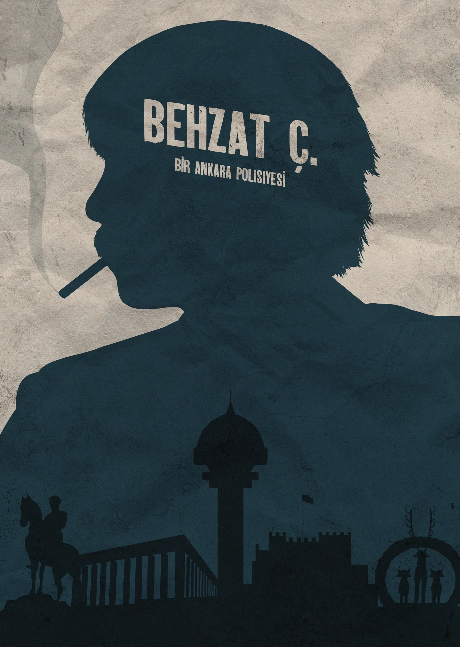 Behzat Ç. Minimalist metal tablo