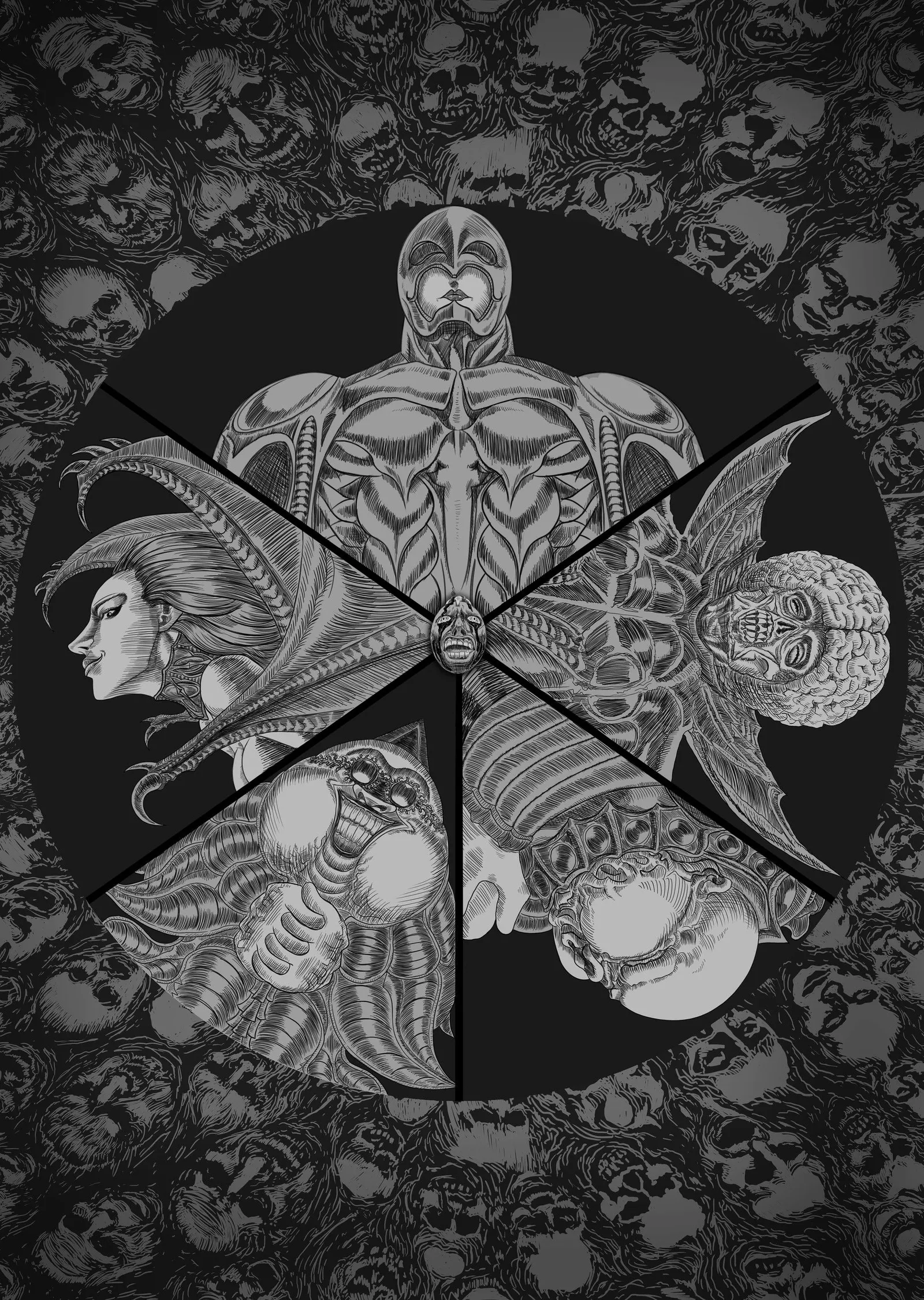 Berserk: Karanlık Fantezi metal tablo