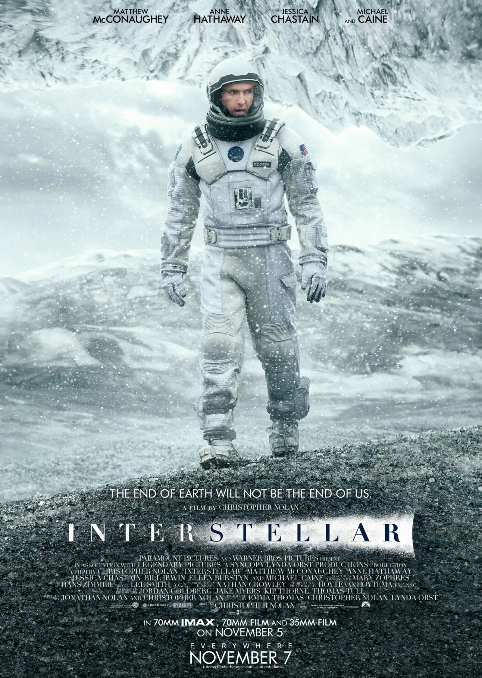 Interstellar - Yıldızlararası Uzaylı Peyzaj metal tablo