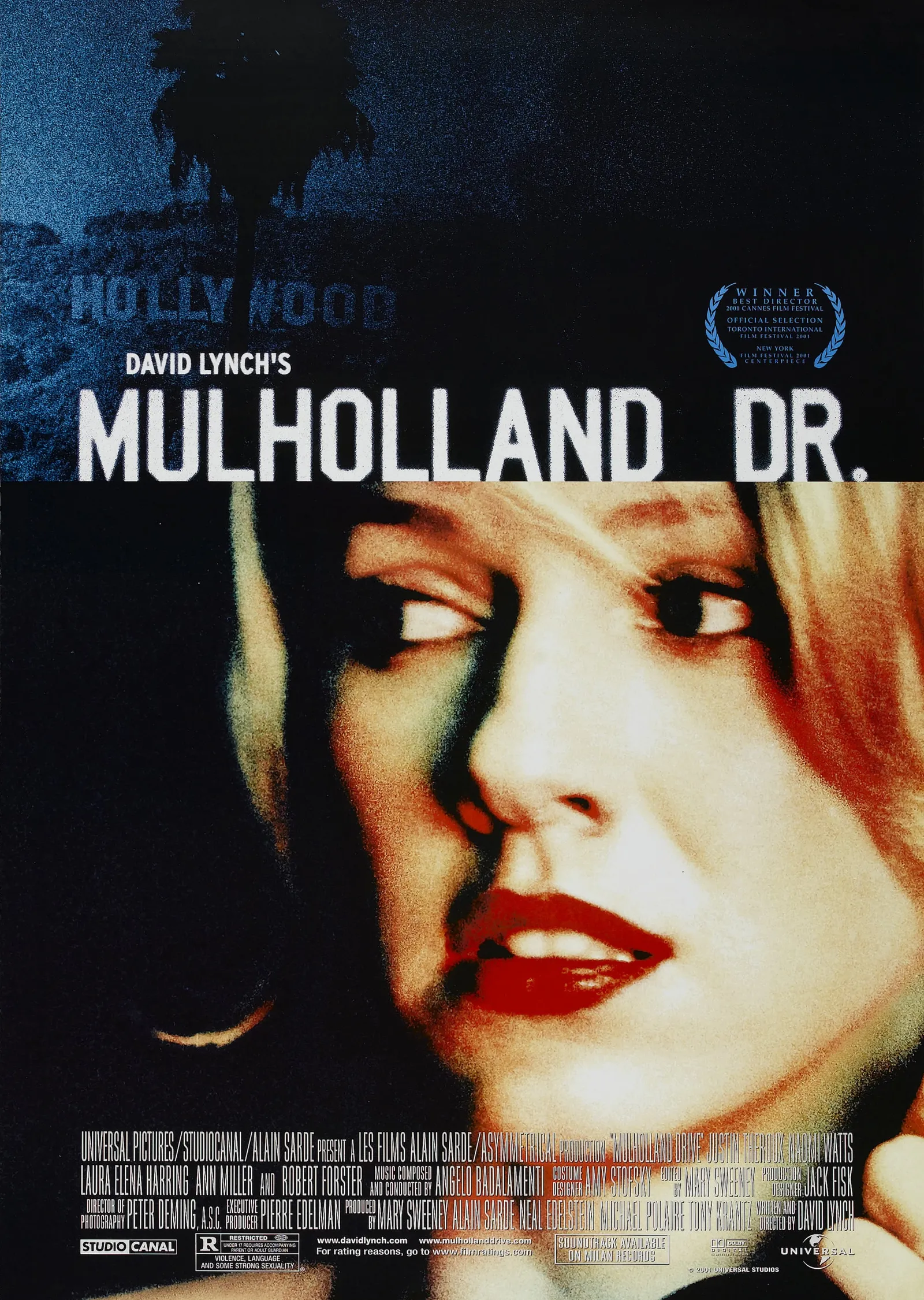 Mulholland Dr. metal tablo