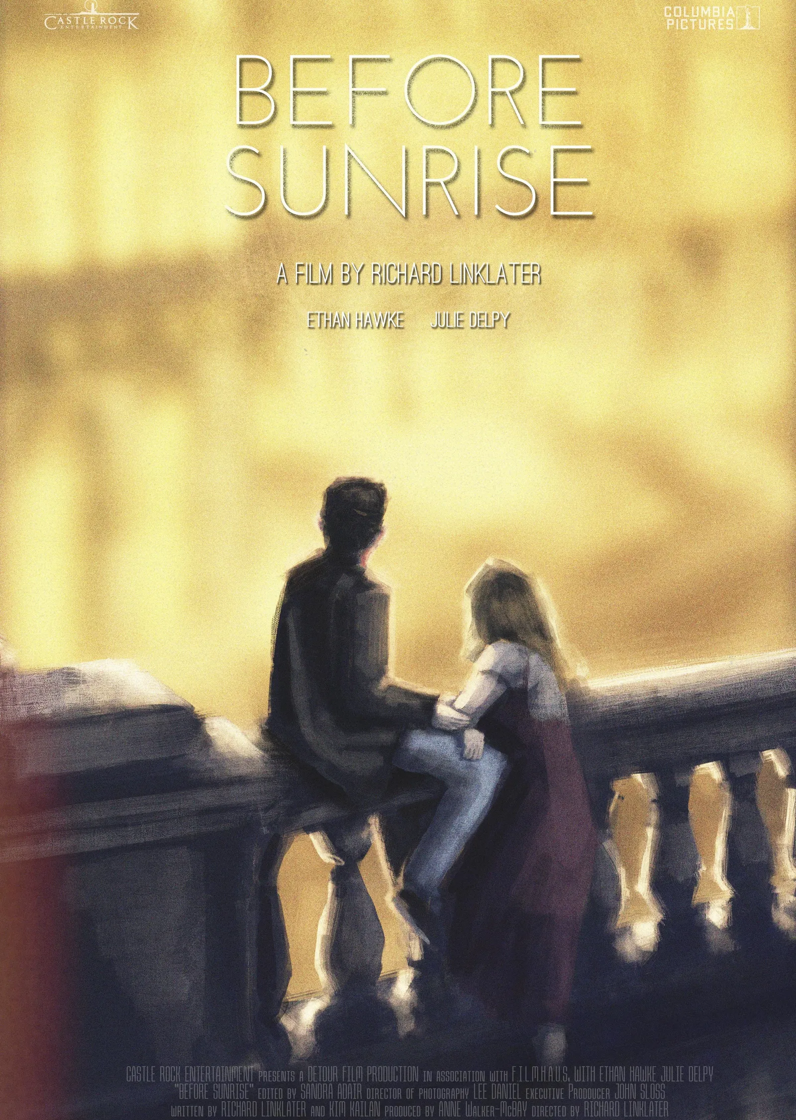 Before Sunrise - Gün Doğmadan Önce metal tablo