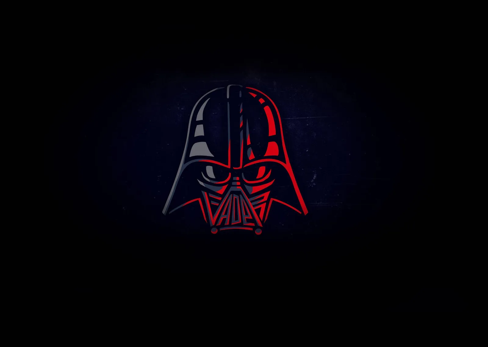 Star Wars: Darth Vader Minimalist Tasarım metal tablo