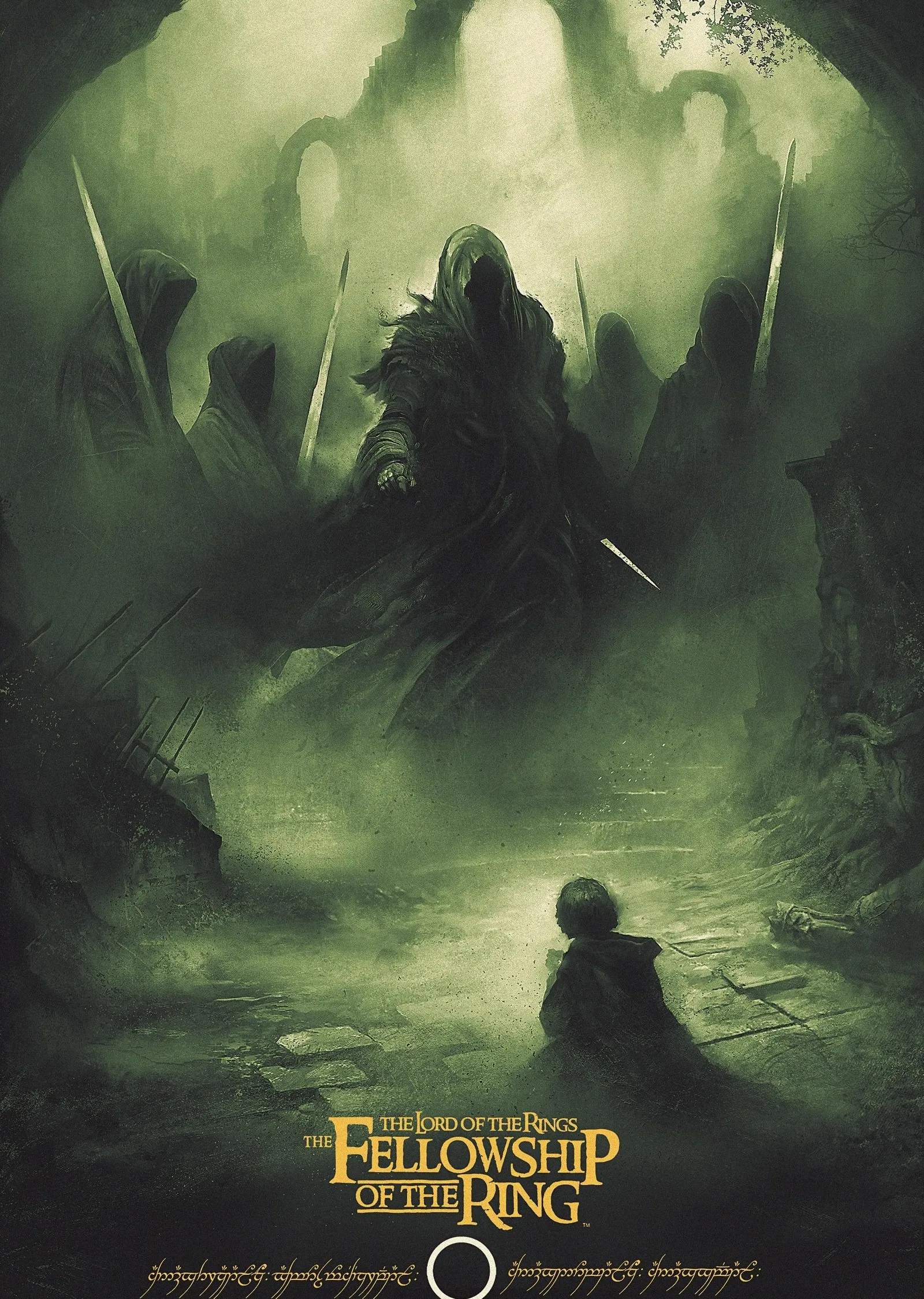 The Lord of the Rings: The Fellowship of the Ring - Yüzük Kardeşliği metal tablo