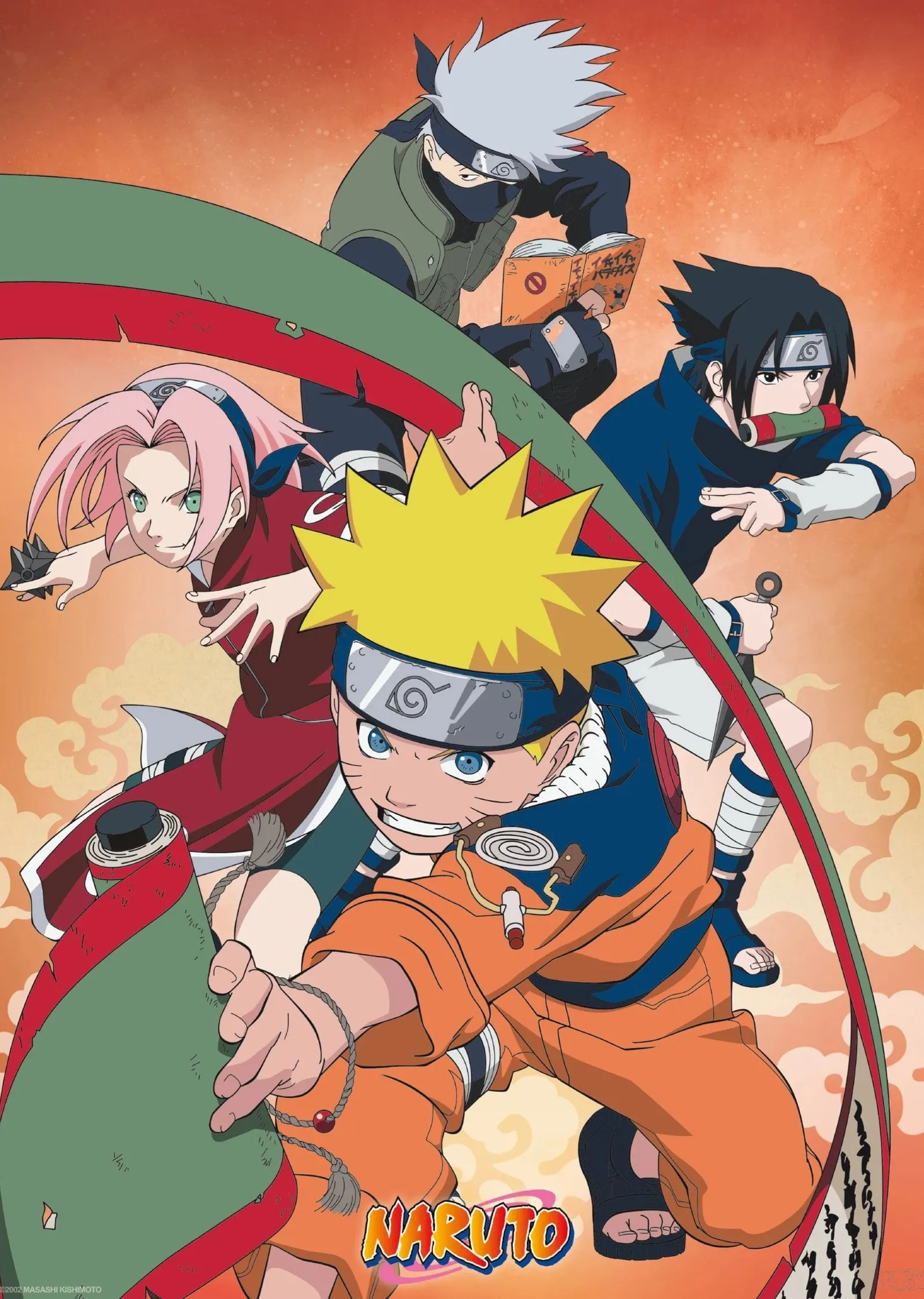 Naruto Ekibi 7 metal tablo