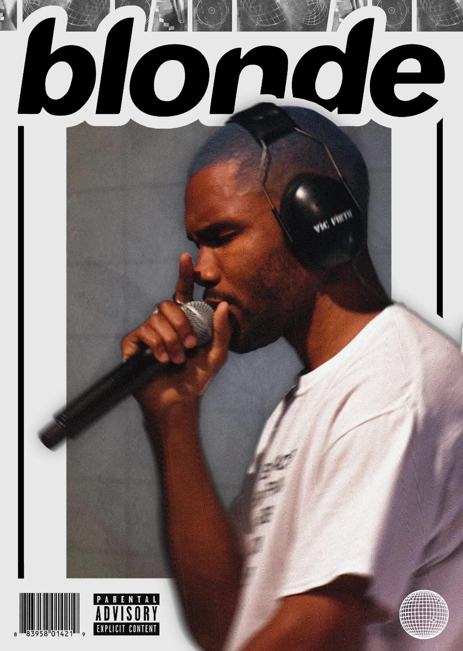 Frank Ocean - Blonde metal tablo