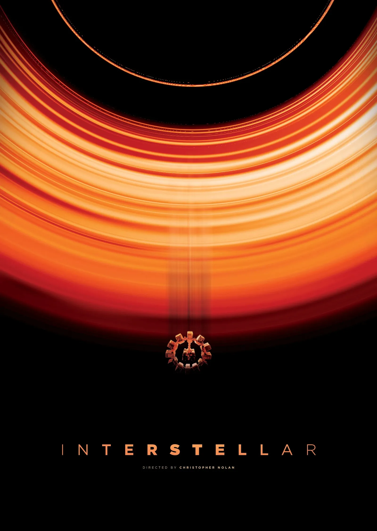 Interstellar Film Afişi metal tablo