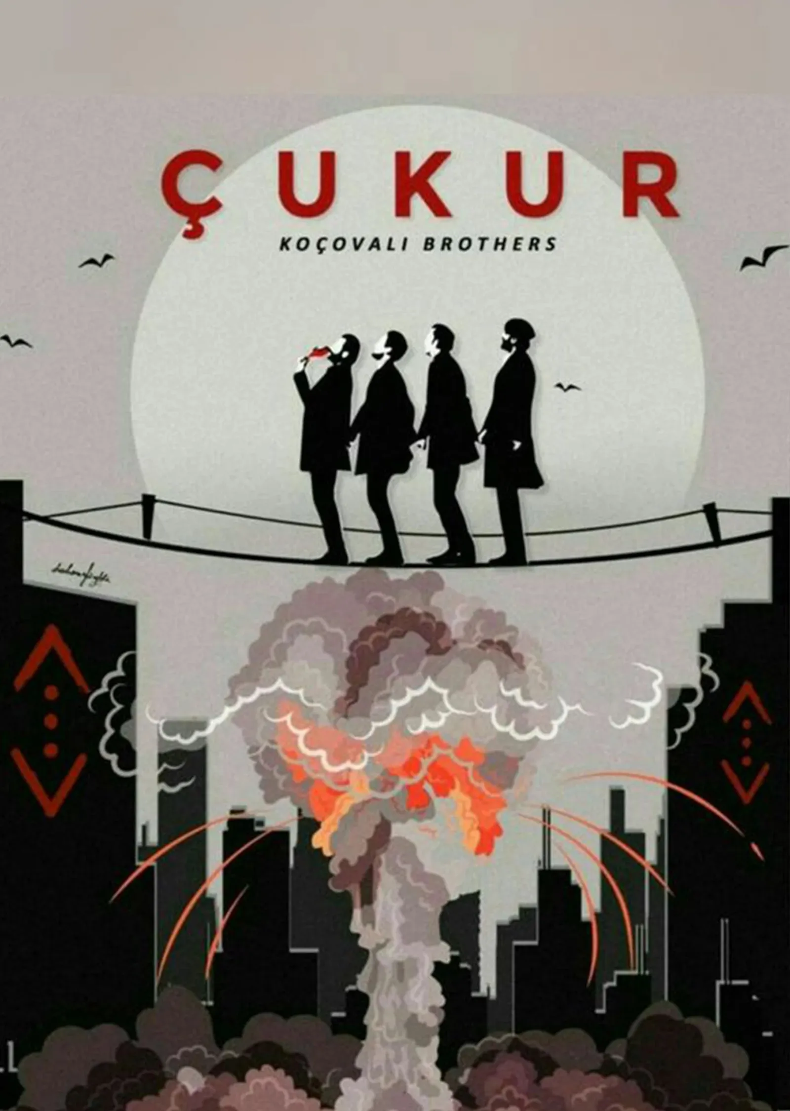 Çukur: Koçovali Brothers metal tablo