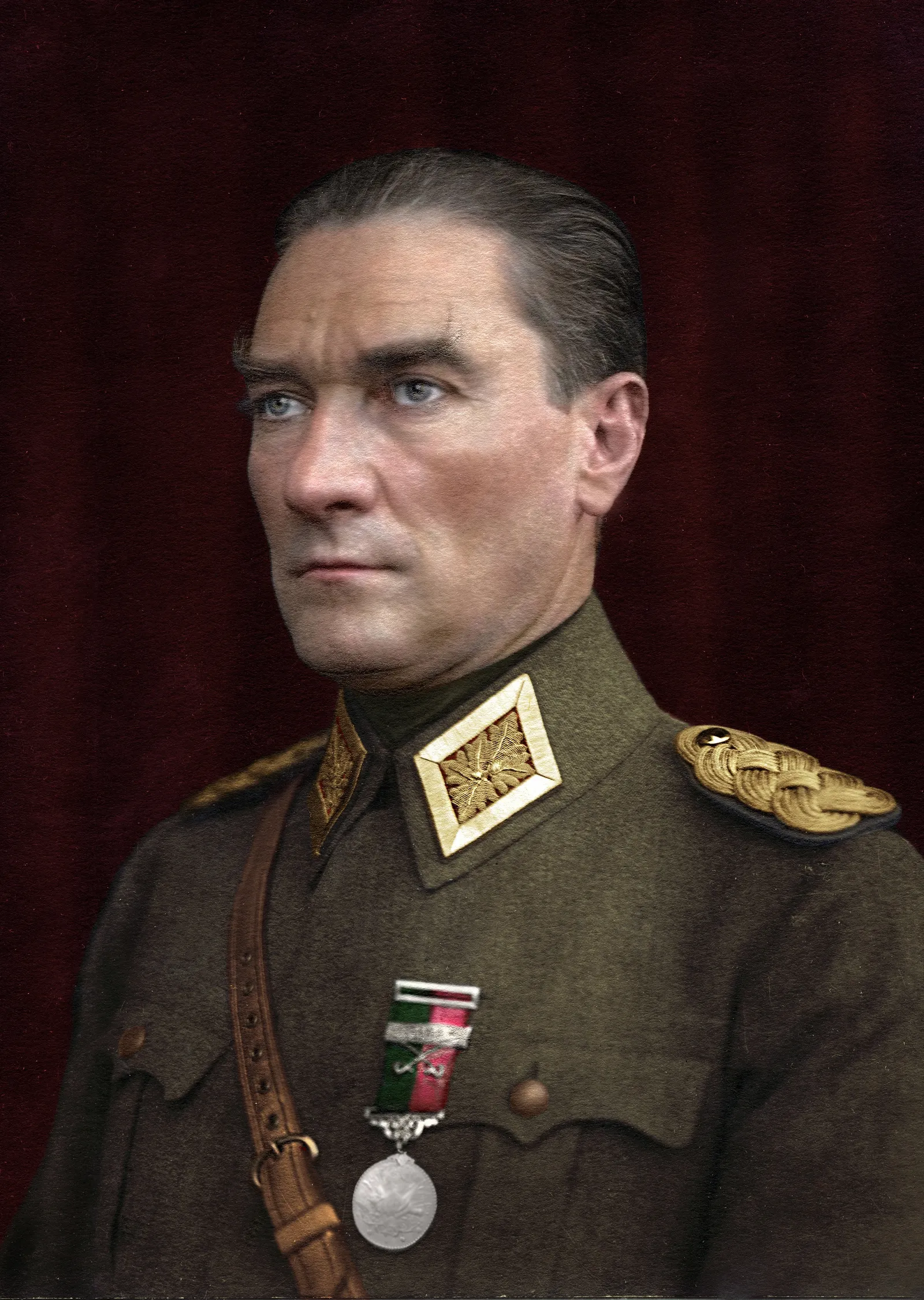 Atatürk: Cumhuriyetin Kurucusu metal tablo