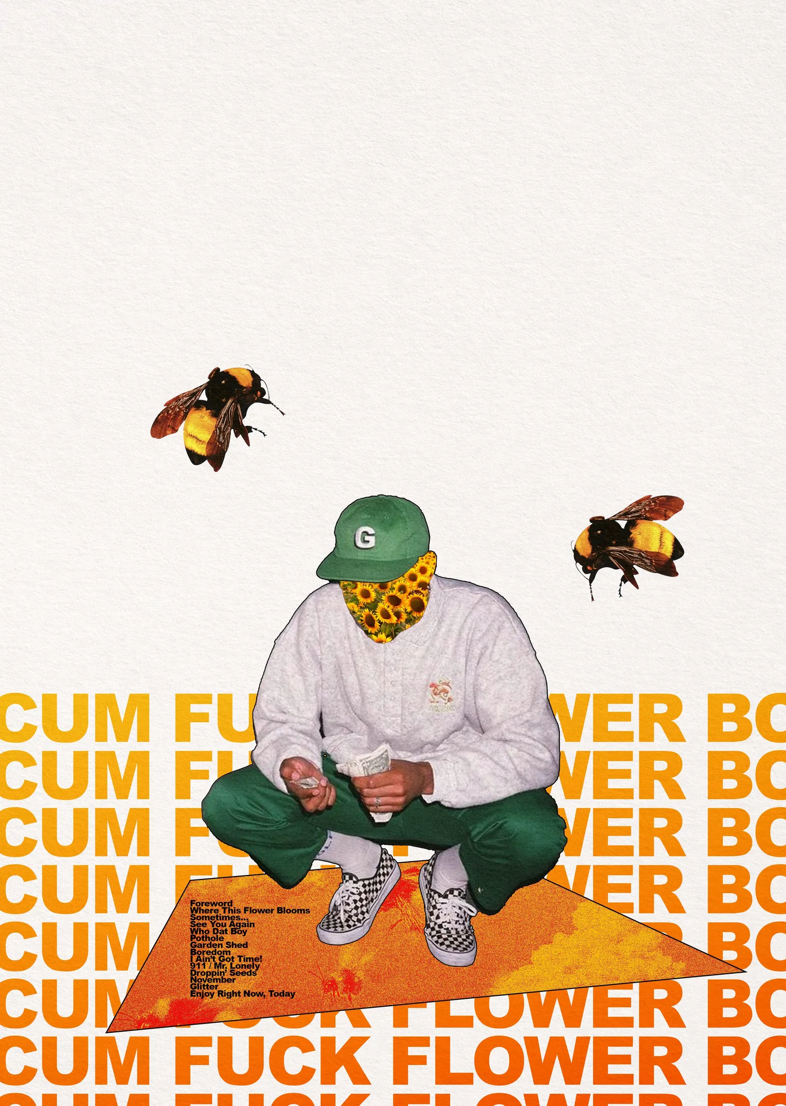 Tyler, The Creator: Flower Boy metal tablo