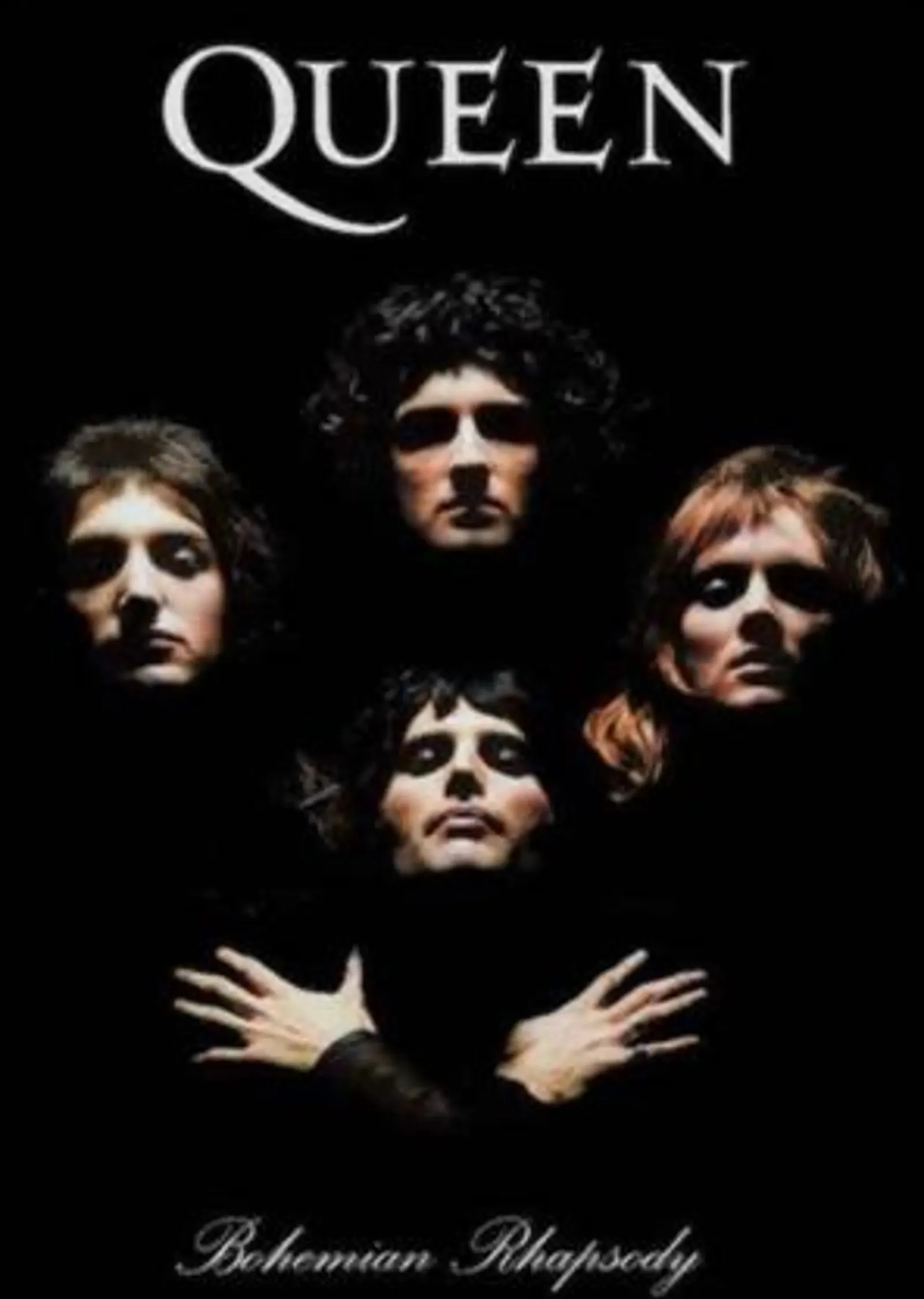 Queen Bohemian Rhapsody metal tablo